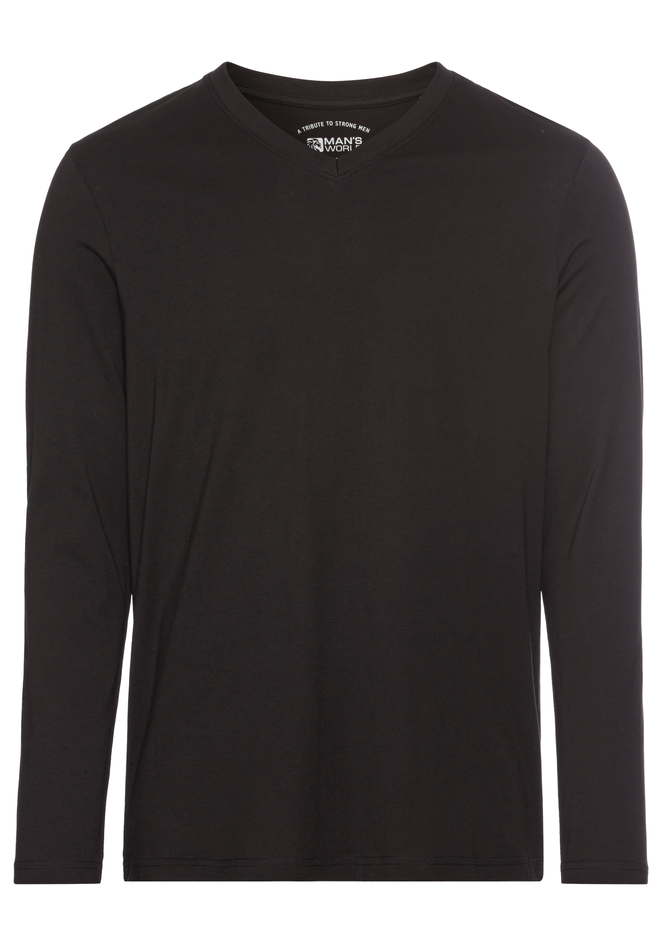 Man's World Langarmshirt, auch zum Unterziehen