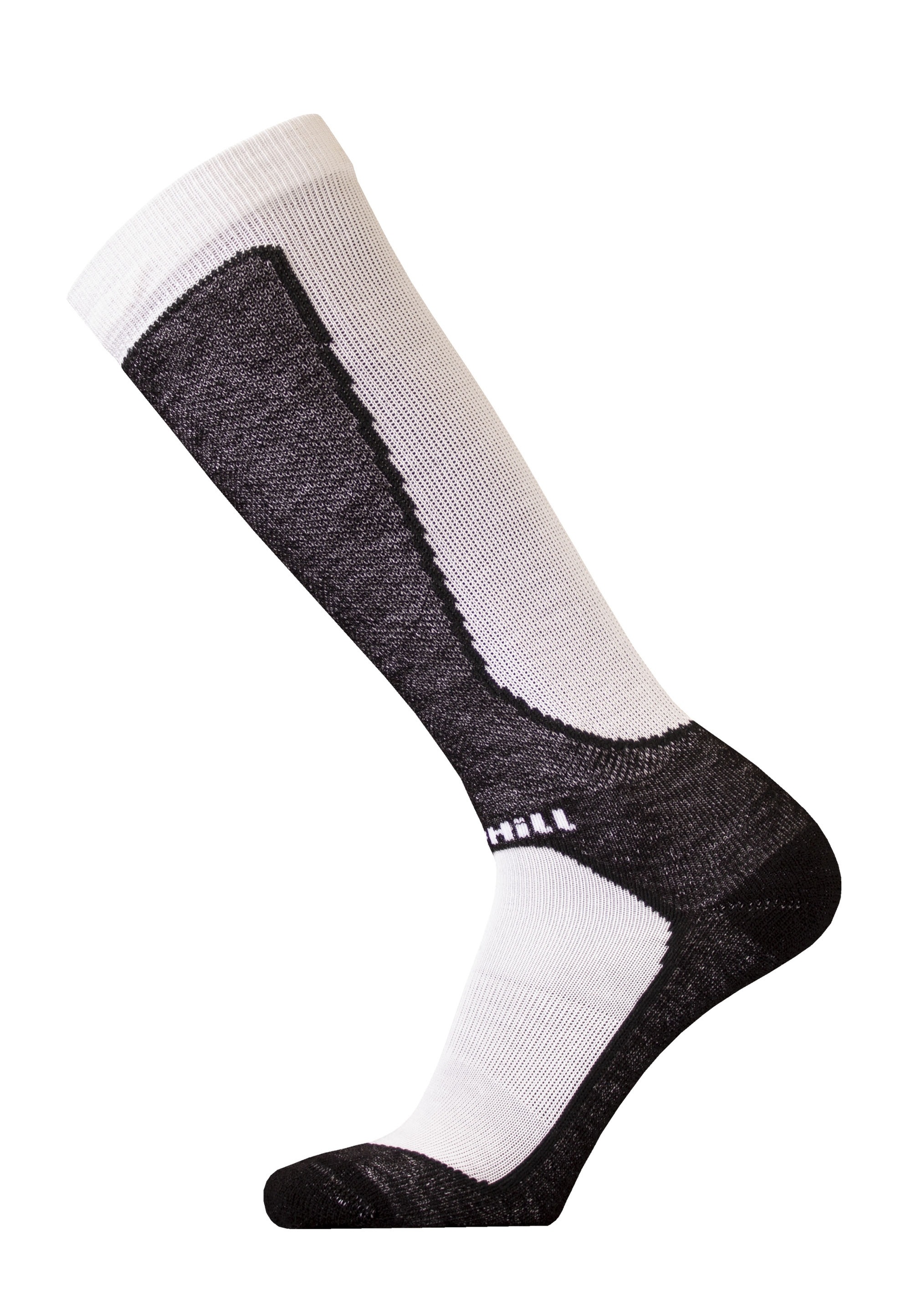 UPHILLSPORT Damen Socken "SAARUA", Gr. 43, schwarz-weiß, 36% Polyester, 32% Wolle, 16% Polypropylen, 15% Polyamid, mehrfarbig, Socken, mit