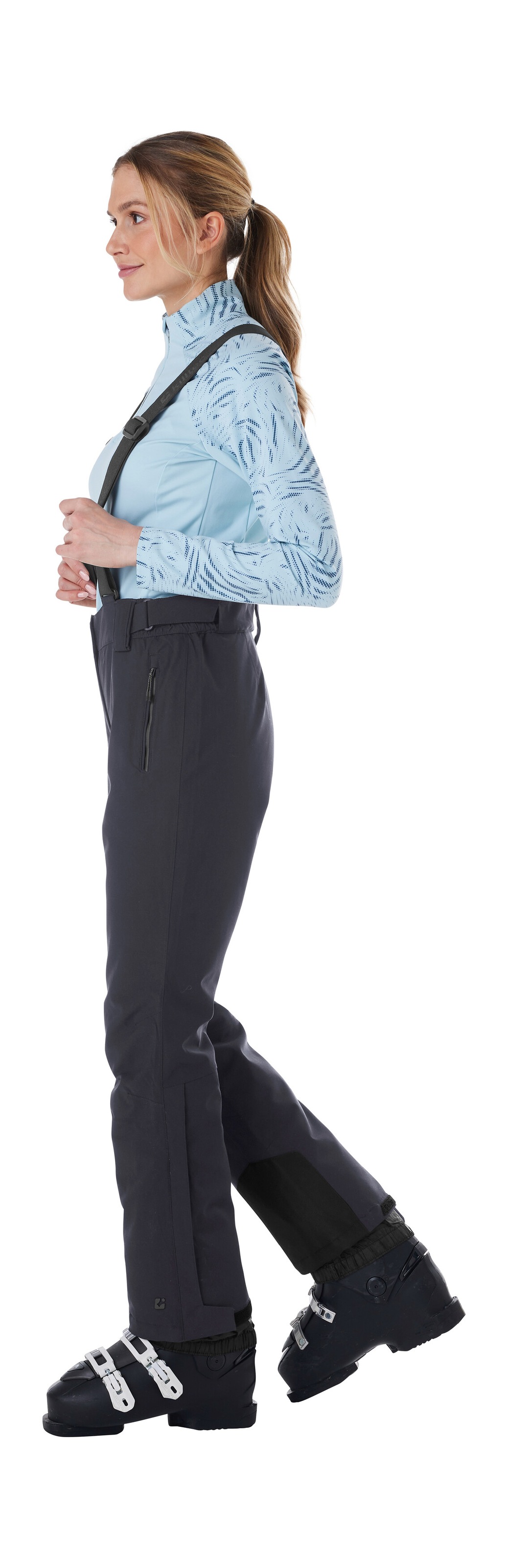 Thumbnail - Killtec Skihose "KSW 249 WMN SKI PNTS" Wasser- und winddicht, abnehmbare Träger, verstellbare Taille