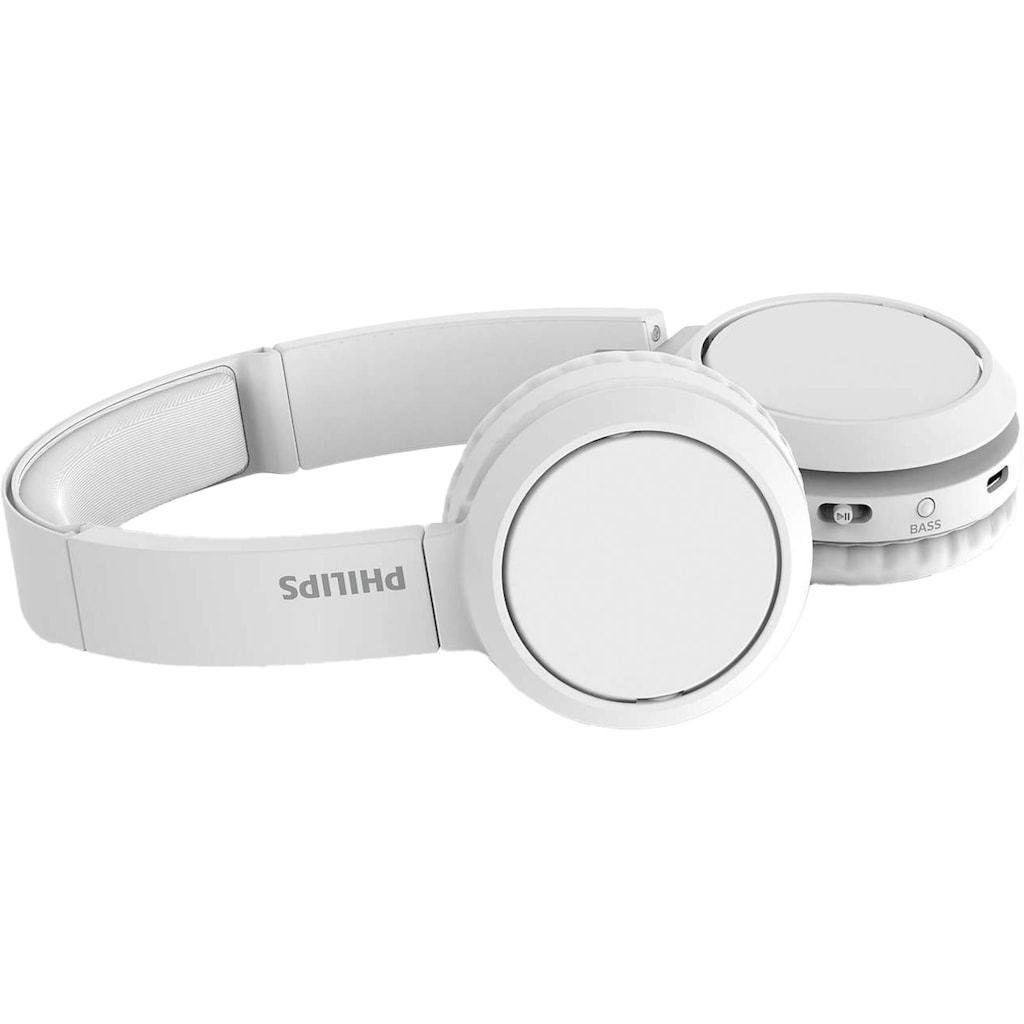 Philips Over-Ear-Kopfhörer »TAH4205«, Bluetooth-A2DP Bluetooth-AVRCP Bluetooth-HFP-HSP, Rauschunterdrückung-integrierte Steuerung für Anrufe und Musik