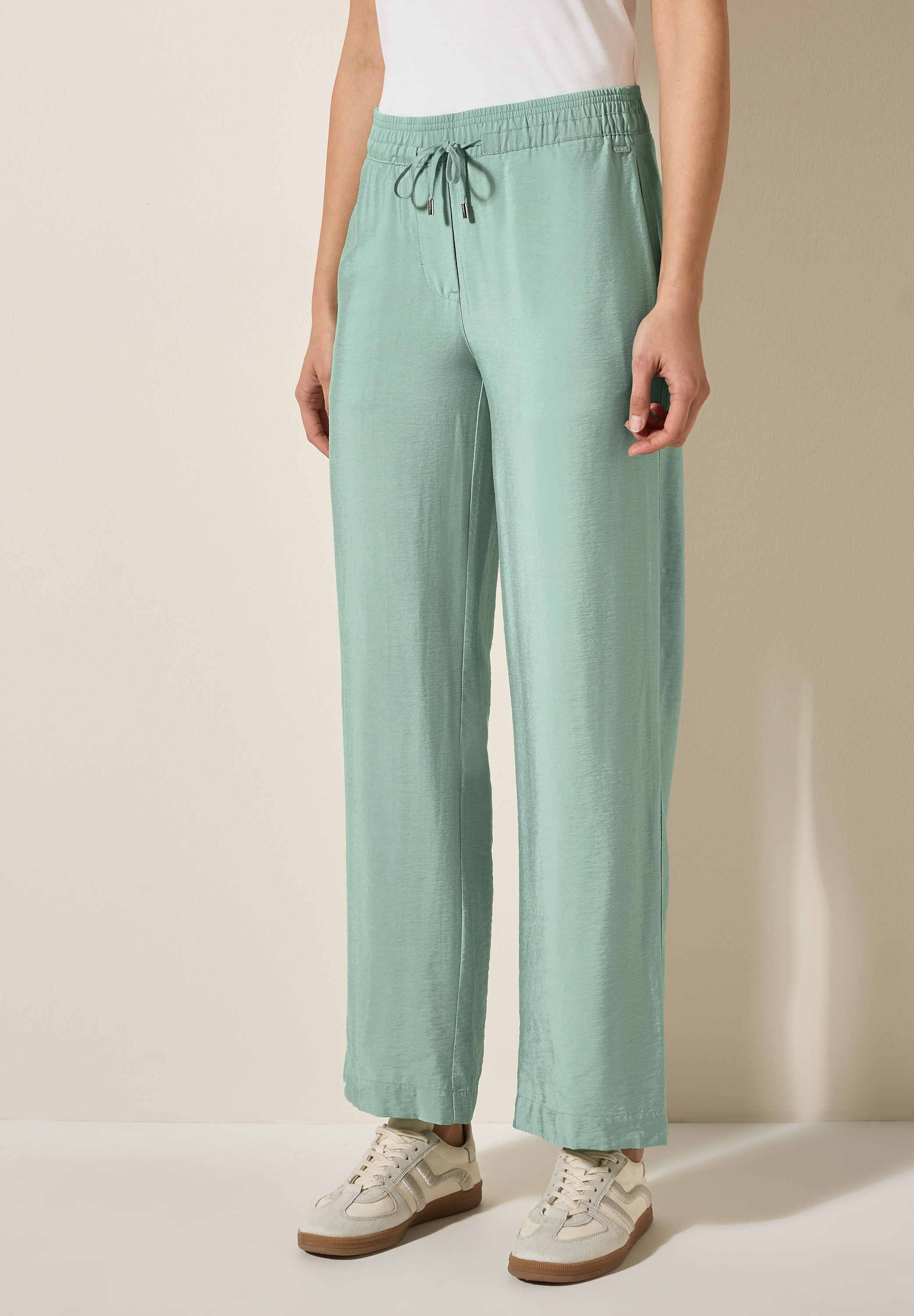 CECIL Stoffhose Style Neele Sommerhose in Struktur-Optik günstig online kaufen