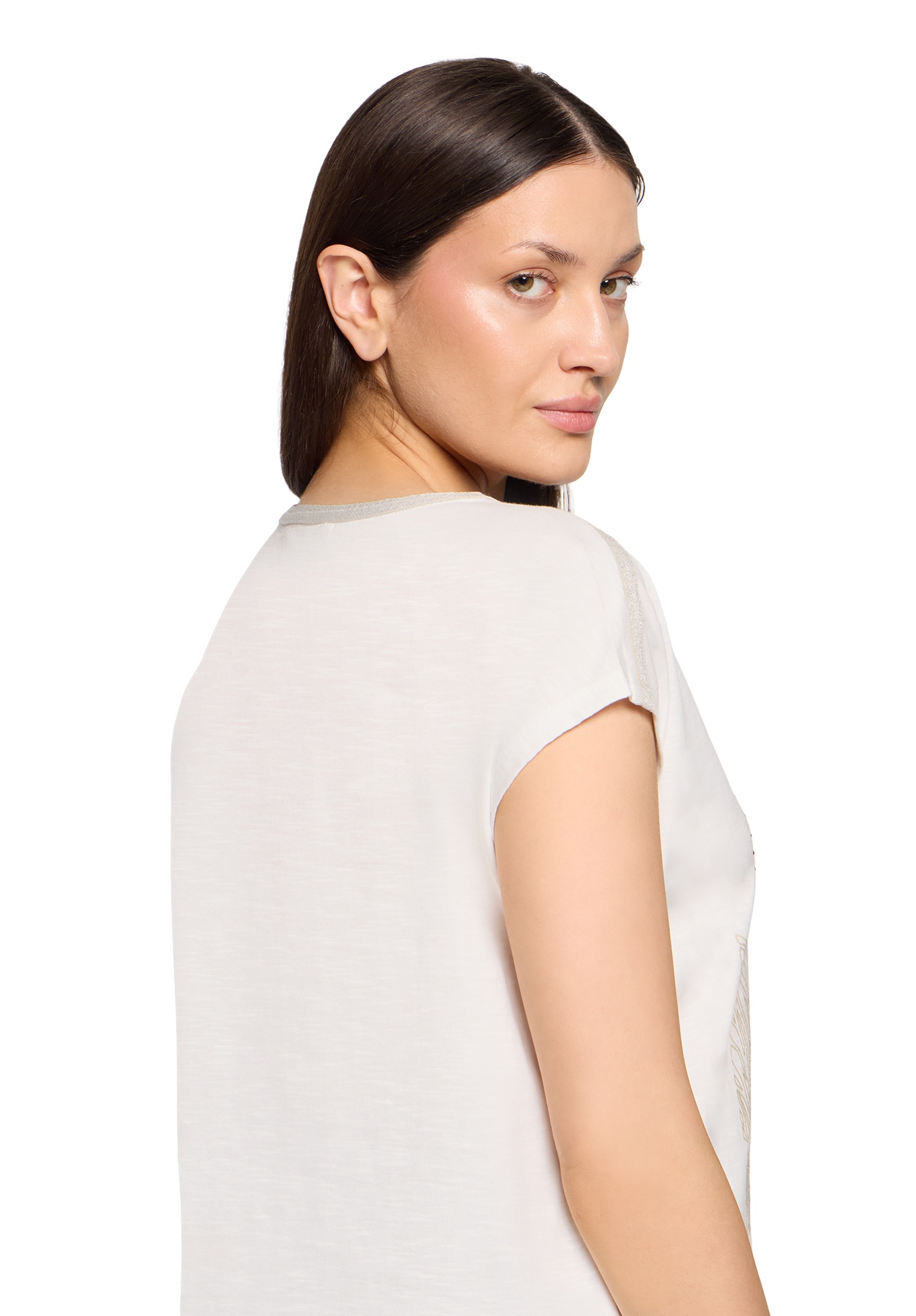 Cartoon Kurzarmshirt »Damen mit Placement« 1