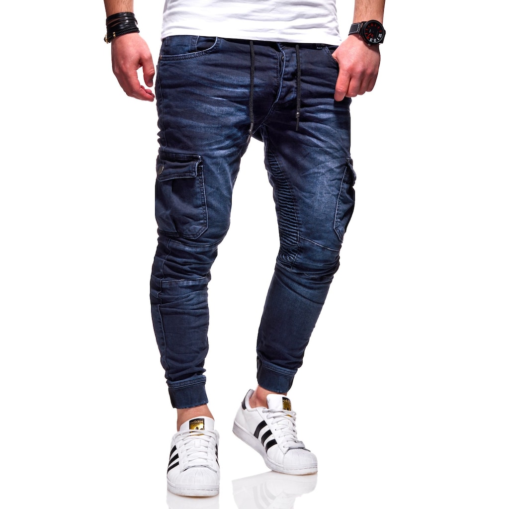 behype Slim-fit-Jeans »BILLY«