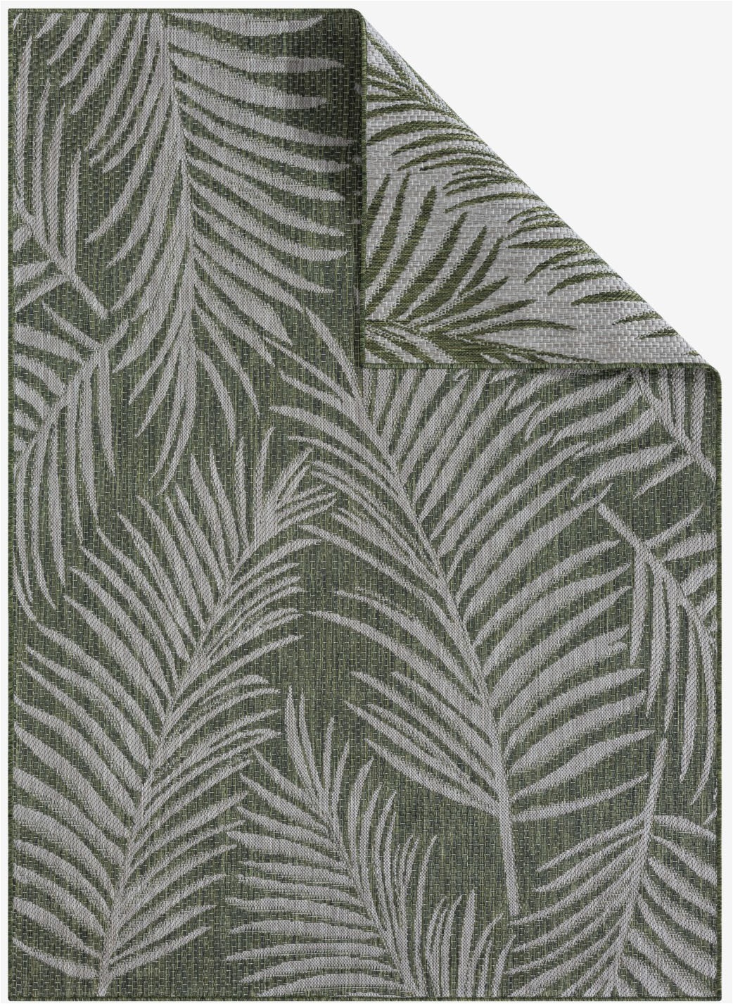Myflair Möbel & Accessoires Teppich »Autumn«, rechteckig, 8 mm Höhe, Wendeteppich, Blätter Motiv, Outdoor geeignet, Balkon, Terrasse