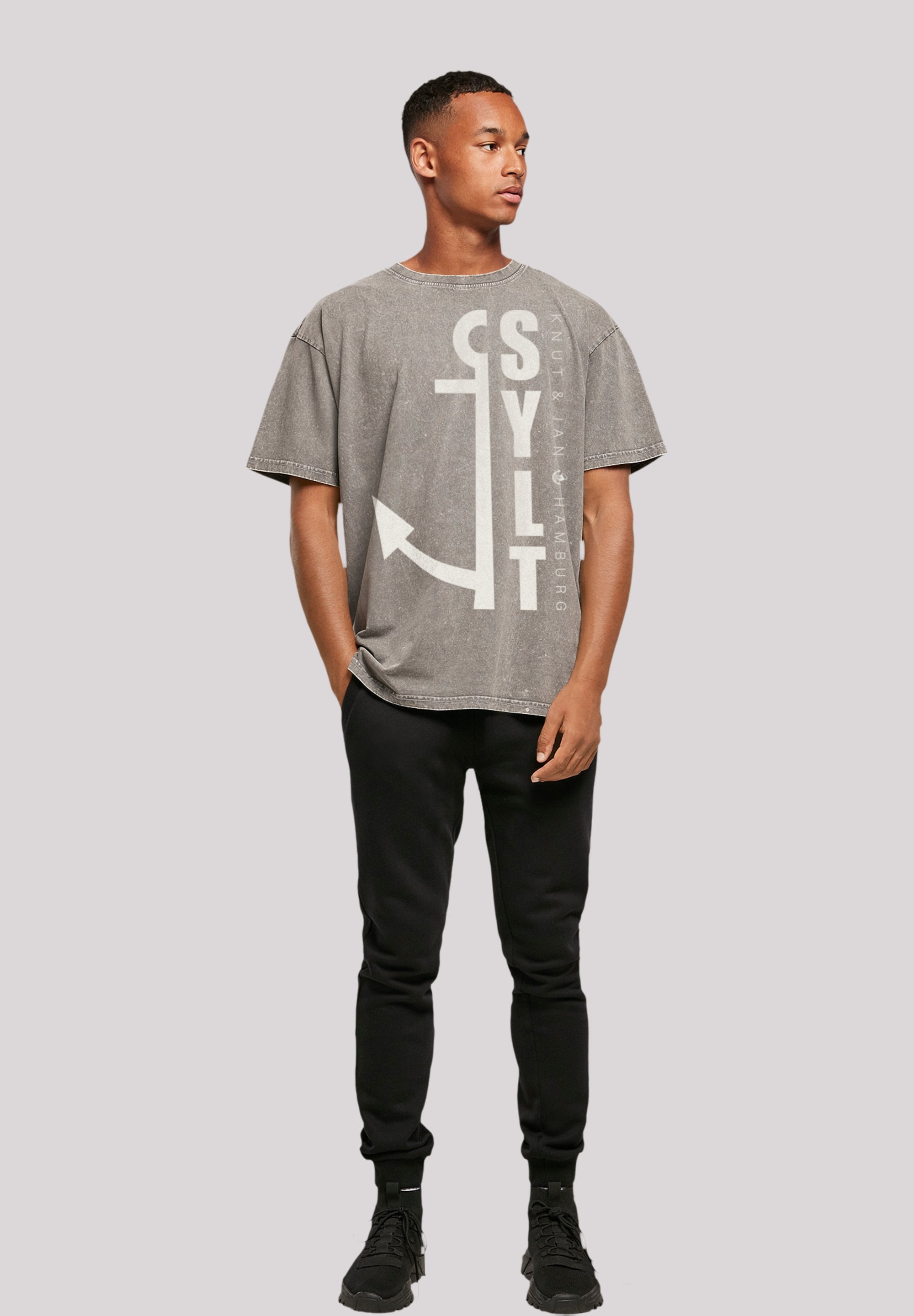 F4NT4STIC T-Shirt »Sylt Anker Knut & Jan Hamburg«, Print