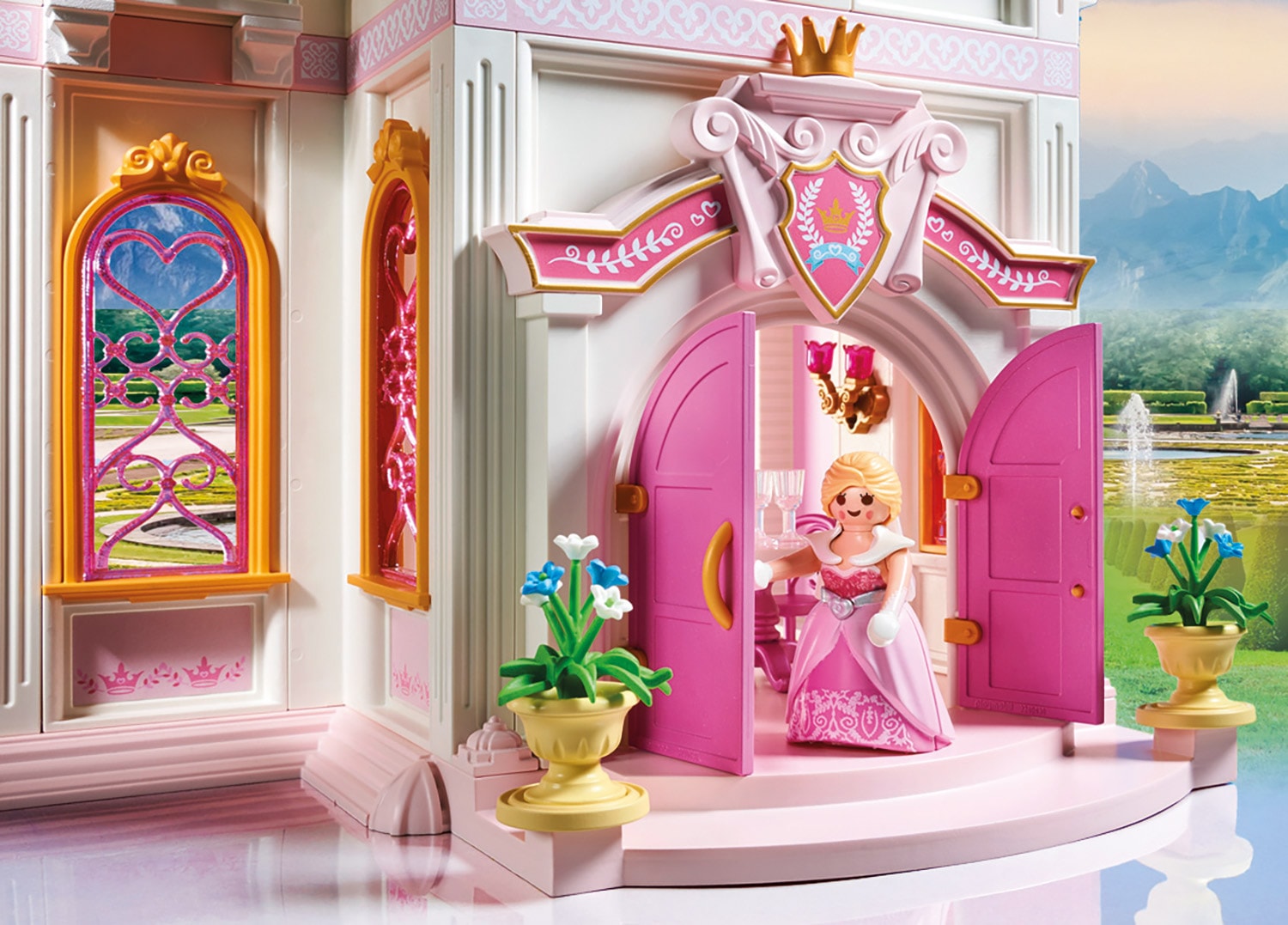 Playmobil® Konstruktions-Spielset »Großes Prinzessinnenschloss (70447), Princess«, (644 St.), Made in Germany