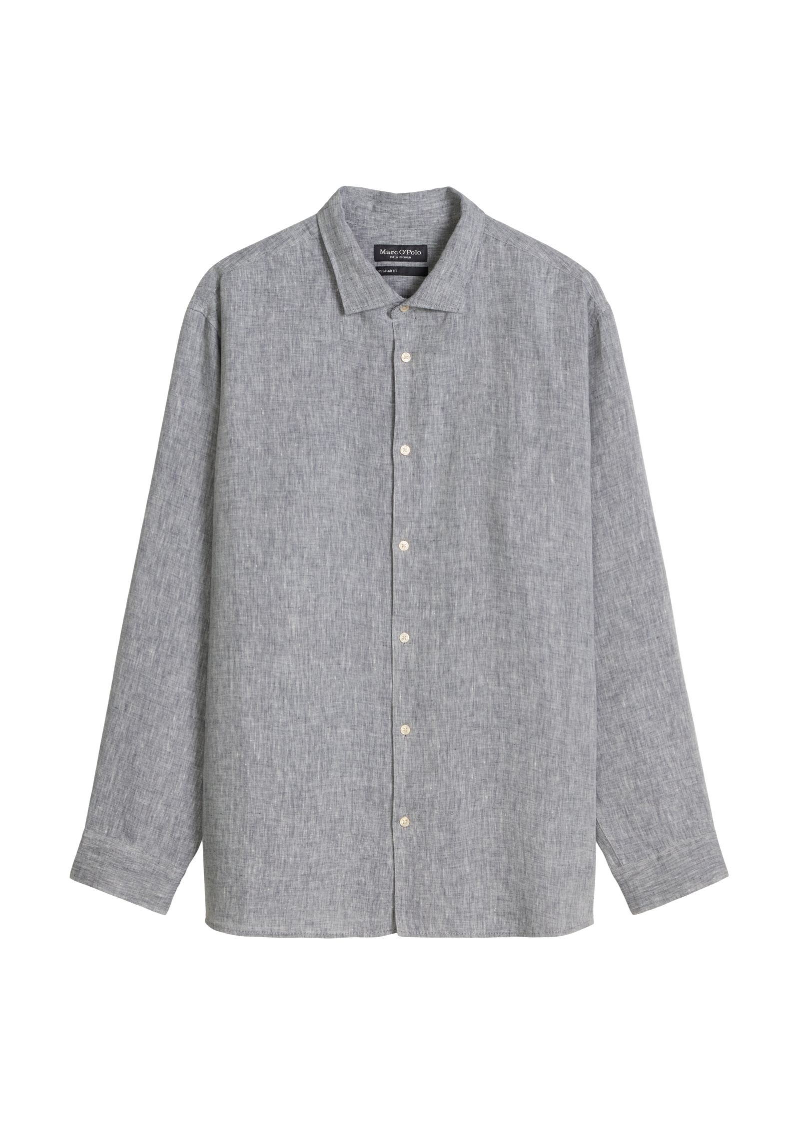 Marc O'Polo Langarmhemd »aus feinem Leinen-Chambray«