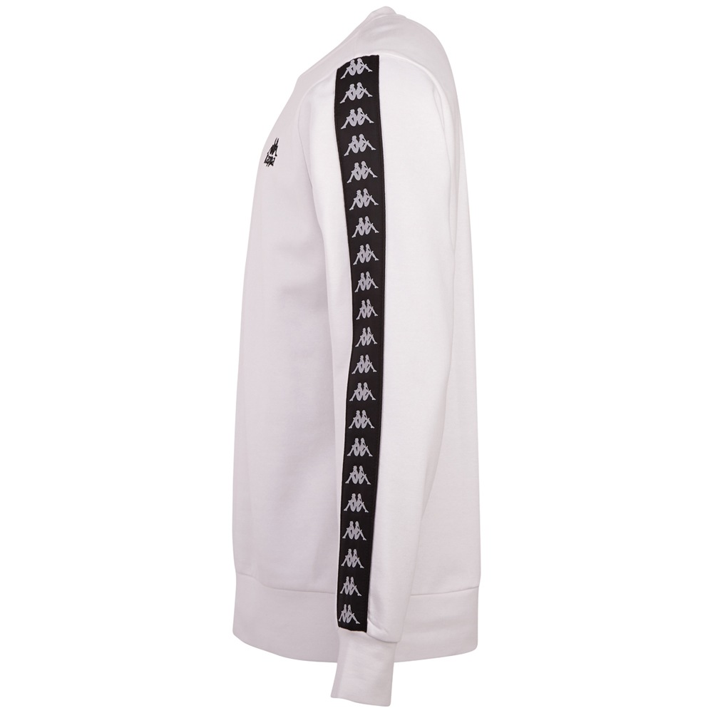 White kappa sweater hotsell