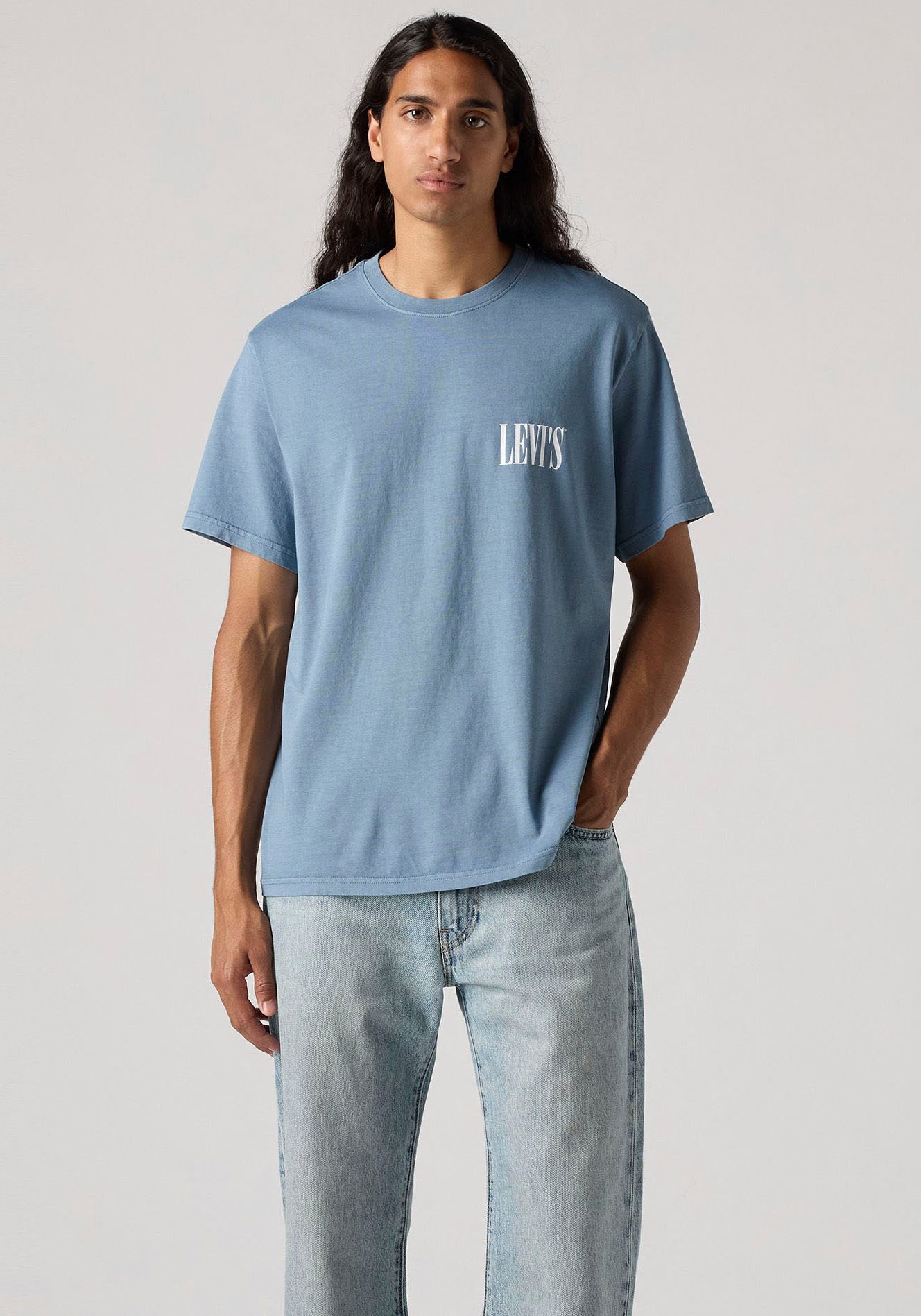 Thumbnail - Levis "RELAXED FIT TEE" mit Logoschriftzug