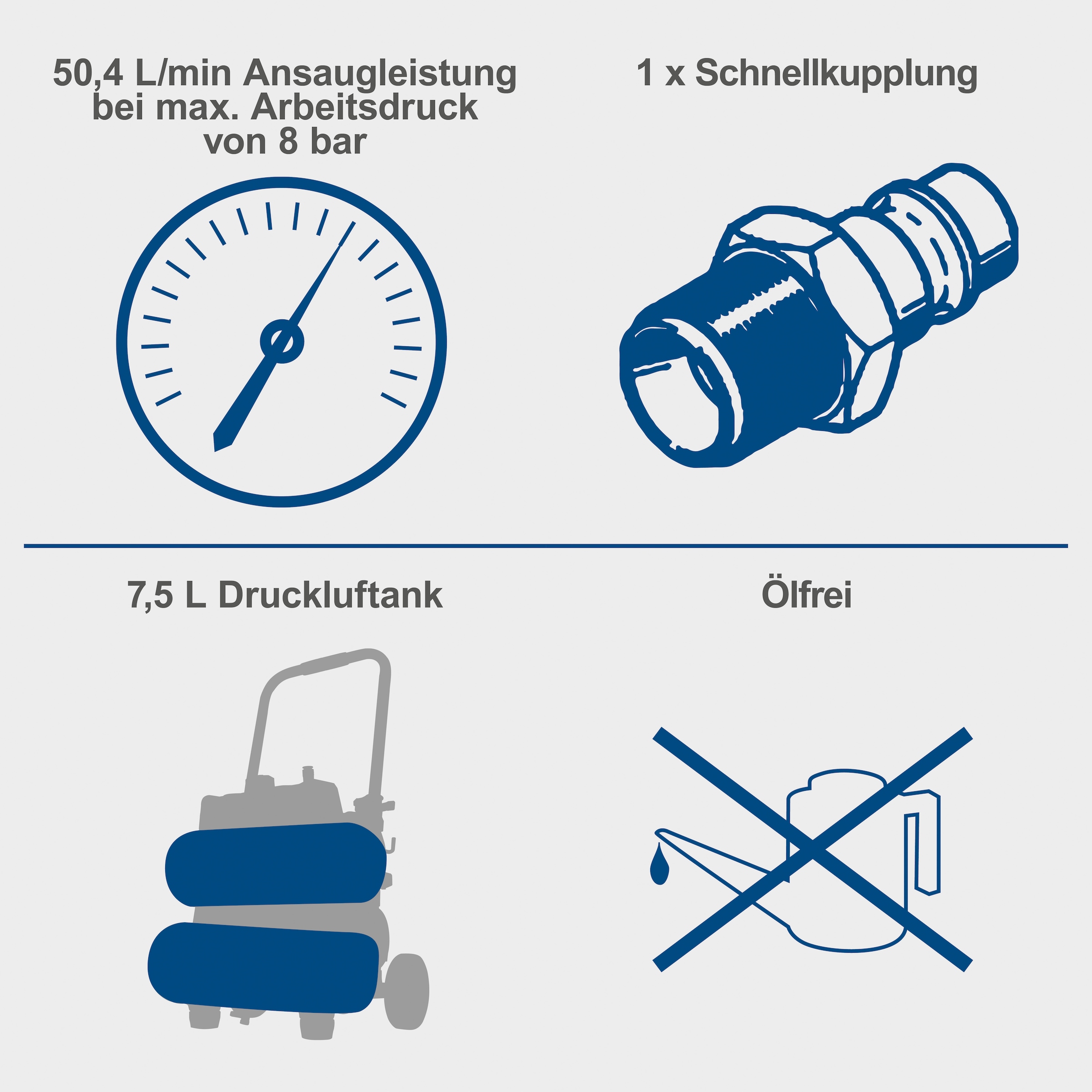 Scheppach Kompressor »»HC10-Twin««