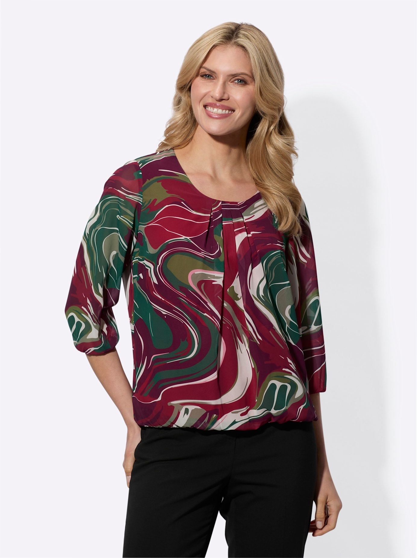Classic Basics Schlupfbluse
