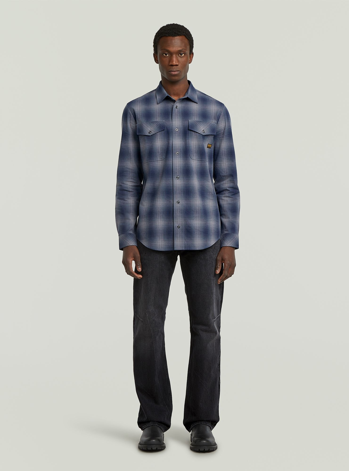 G-STAR Langarmshirt »Marine Slim Hemd«