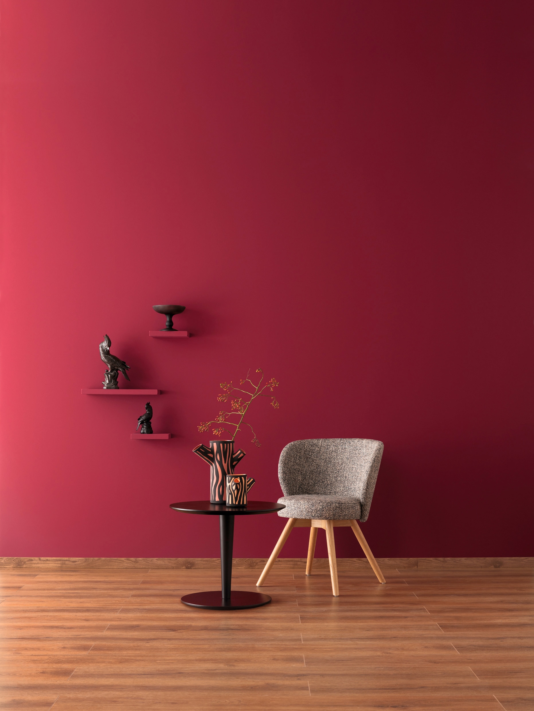 SCHÖNER hochdeckende FARBE WOHNEN »Designfarben«, Wand- und Farbwelt rot BAUR Rechnung | Deckenfarbe per Premium-Wandfarbe,