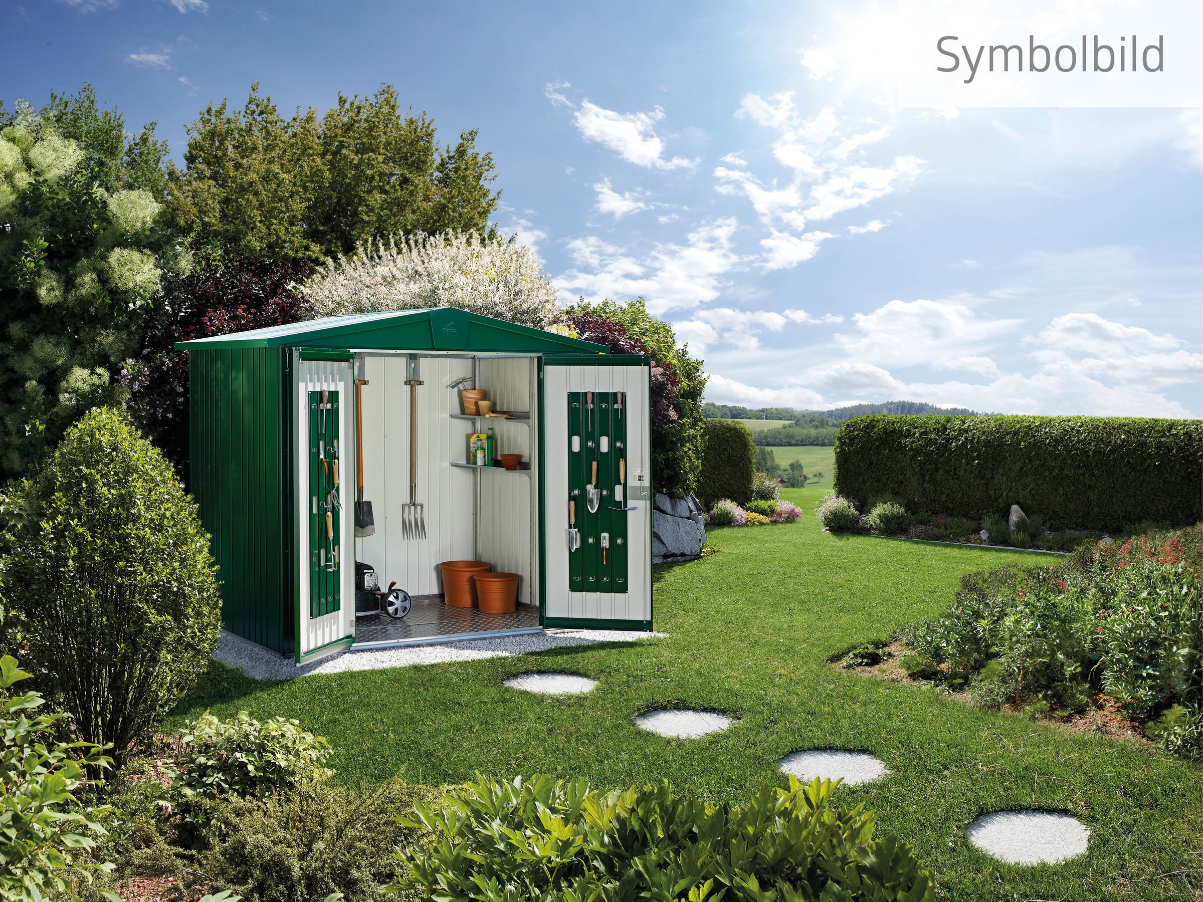 Biohort Gerätehaus "Europa Gr. 7, verschiedene Farben" Qualitäts-Geräteschu günstig online kaufen