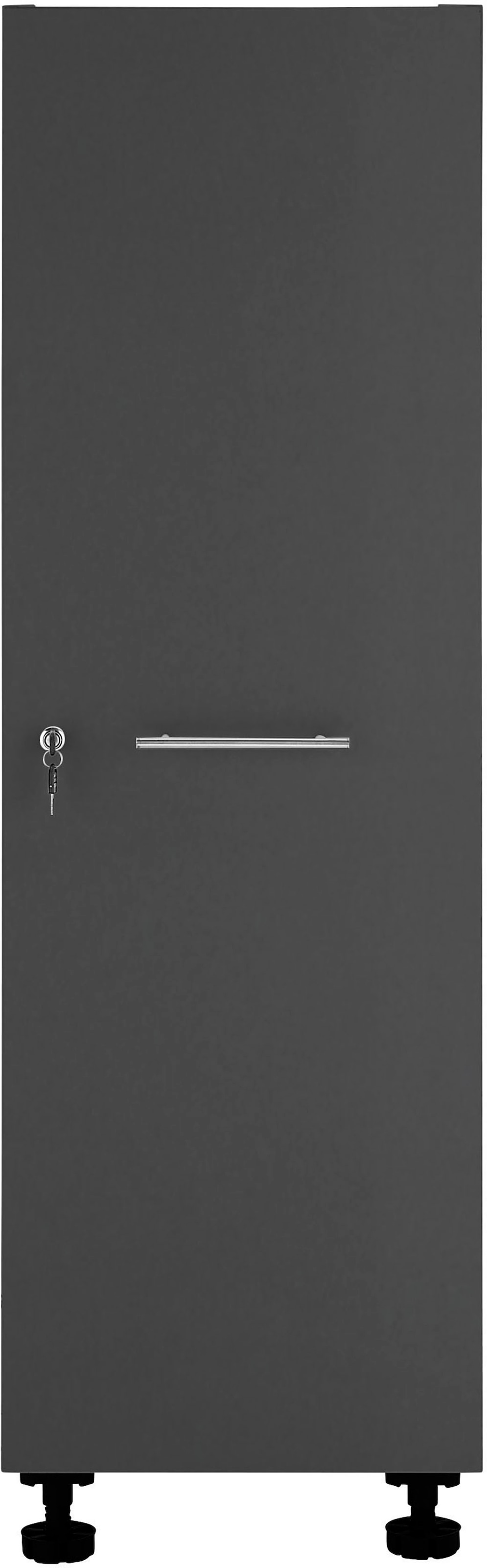 Laundreezy Mehrzweckschrank »Laundreezy, Haushaltsschrank BxHxT 50x162x68 cm« 1 Stk. tlg. Breite 50cm, Tür L/R montierbar, Softclose, abschließbar
