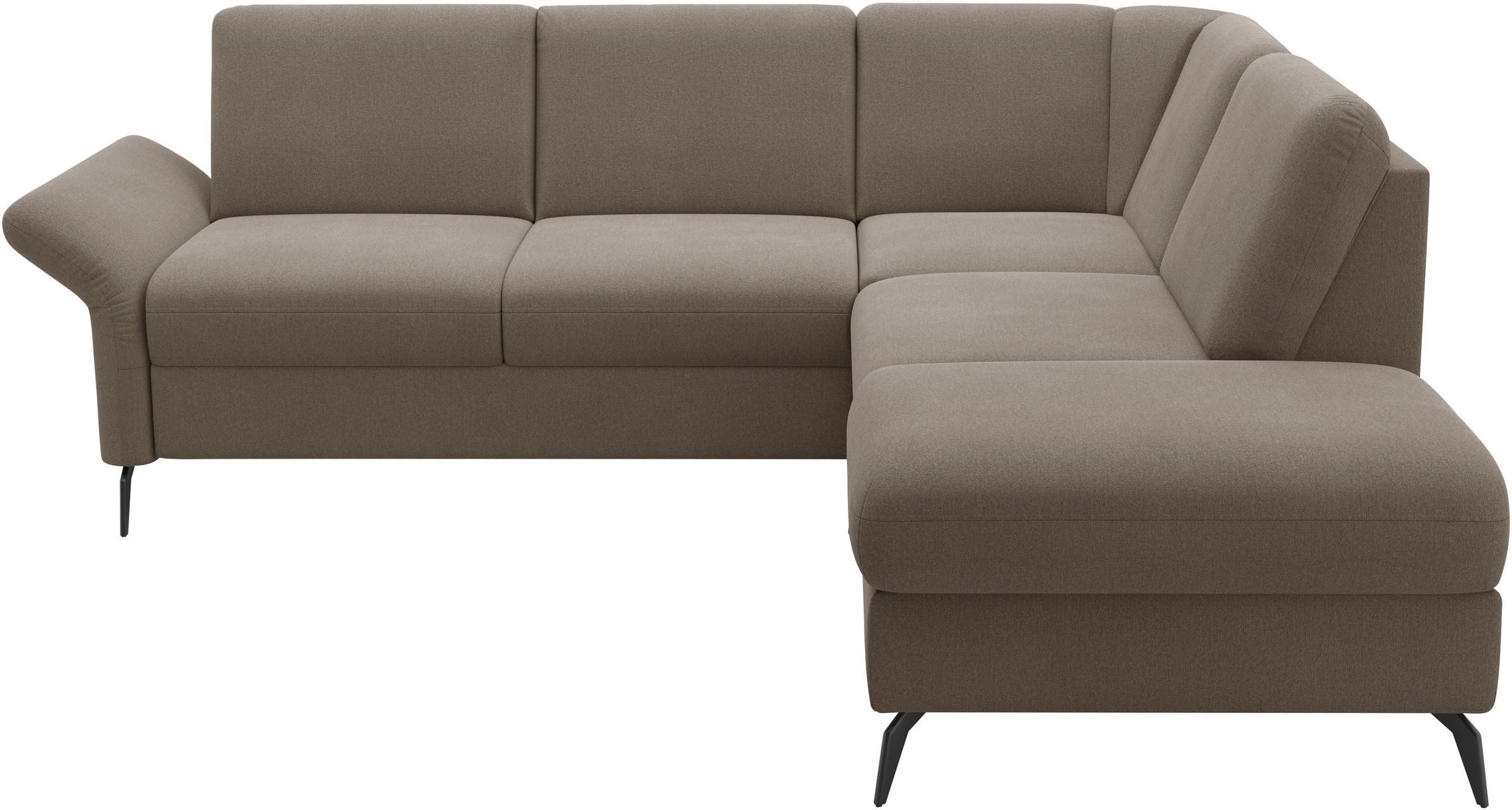 Home affaire Ecksofa "Rochelle", optional: Armteilverstellung, klappbar, Be günstig online kaufen