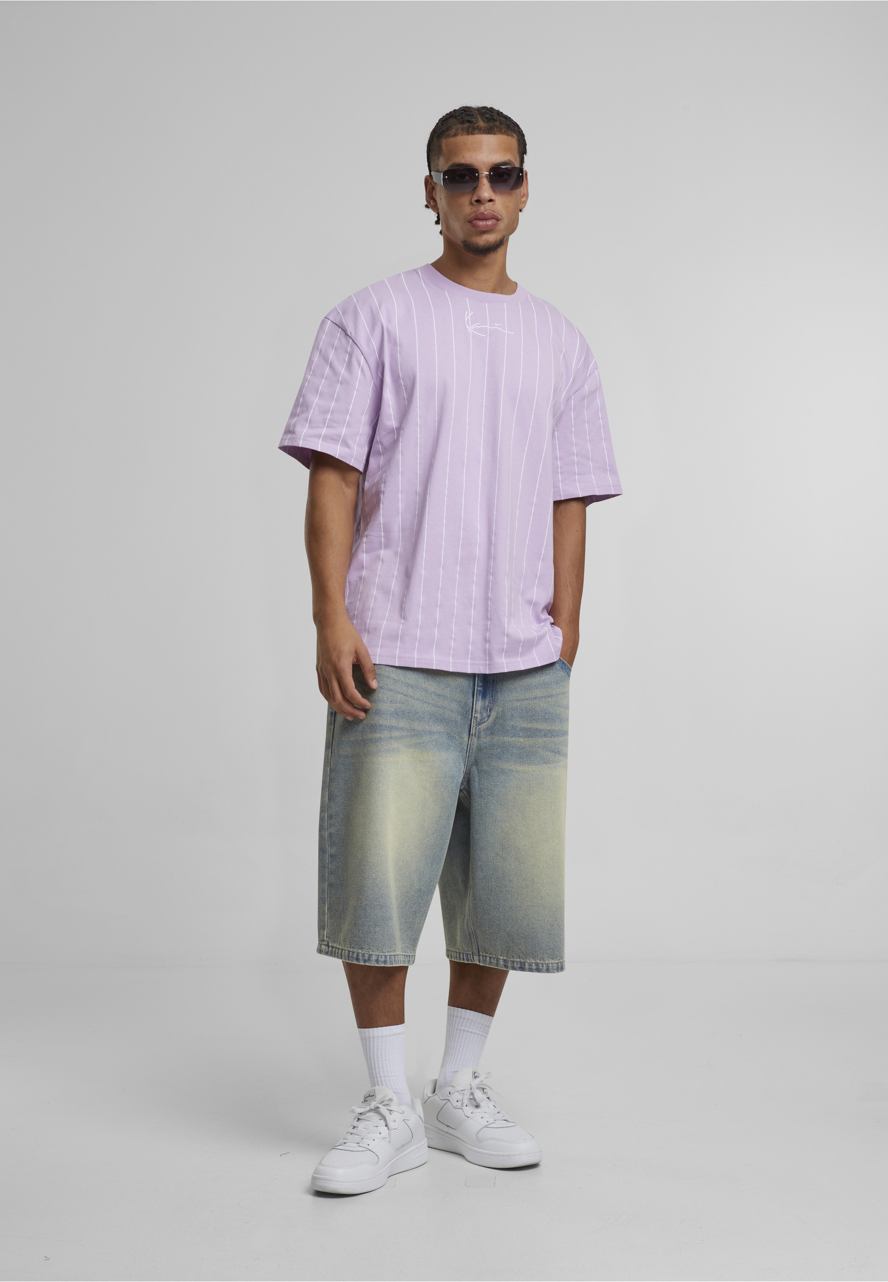 Karl Kani T-Shirt »Karl Kani Small Signature Essential Pinstripe Tee« 1 Stk.