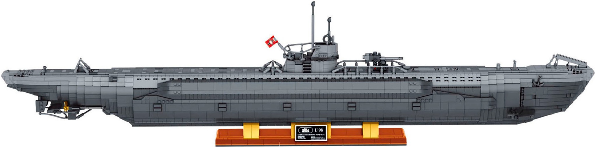 Revell® Modellbausatz »Revell Brick System, U-Boot U-96 aus "Das Boot"«