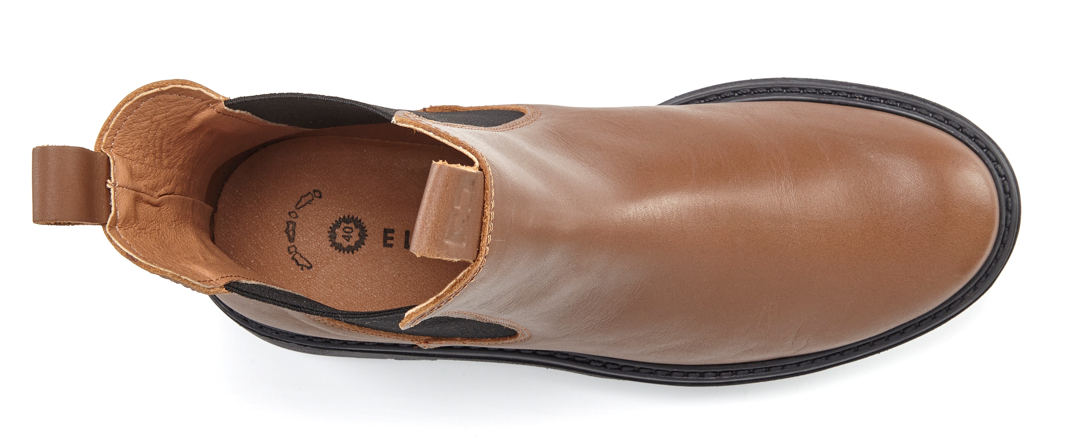 Thumbnail - Elbsand Stiefelette "Chelseaboots, Schlupfstiefel, Bikerboots, Sommerstiefelette" aus Leder mit Stretch-Einsätzen