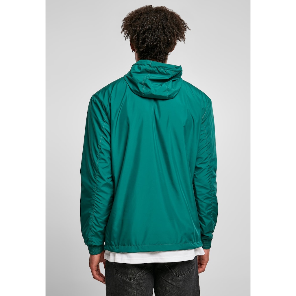 URBAN CLASSICS Anorak »Urban Classics Herren Basic Pull Over Jacket«, (1 St.), mit Kapuze