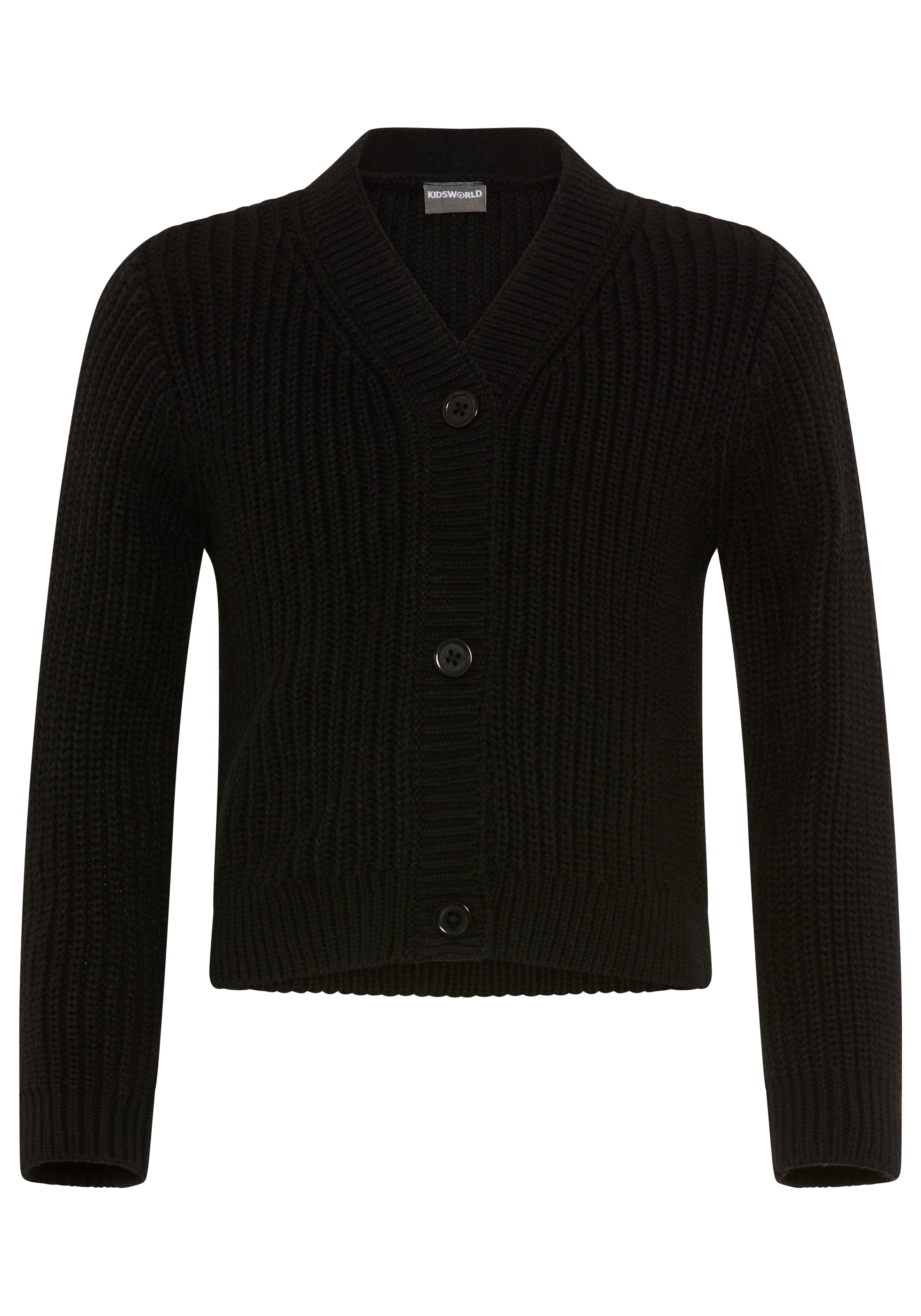 KIDSWORLD Strickjacke »Strickjacke Basic«, Strickjacke, toll zu allem zu kombinieren