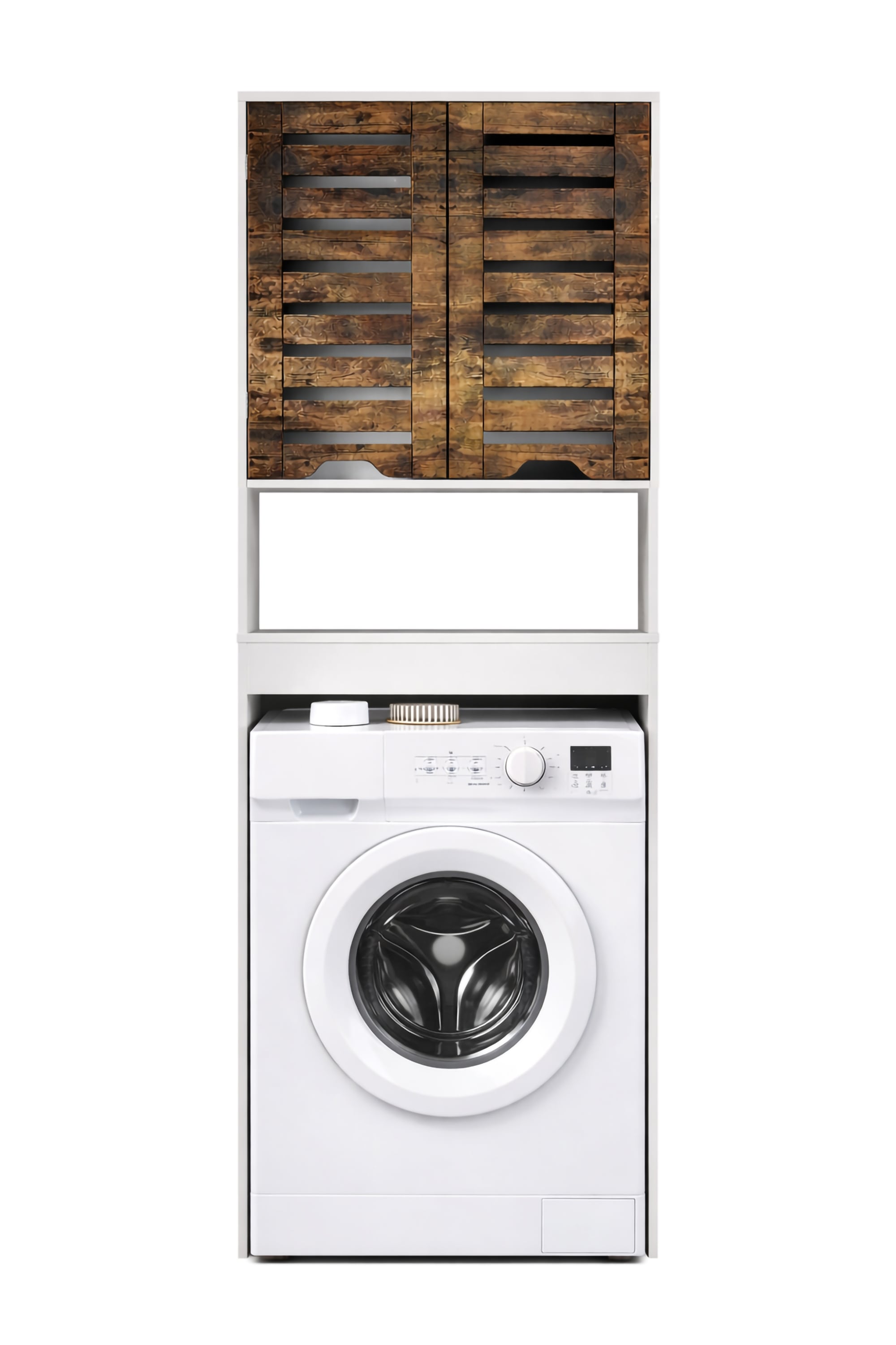 VCM Waschmaschinenumbauschrank »Überbauschrank Waschmaschine Überbau Schrank Flonali« 1 Stk. tlg.