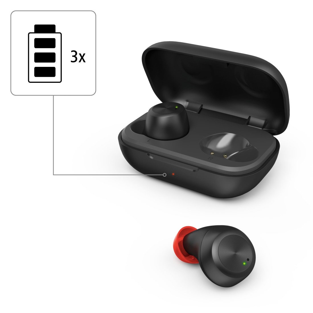 Hama In-Ear-Kopfhörer »Bluetooth®-Kopfhörer 
