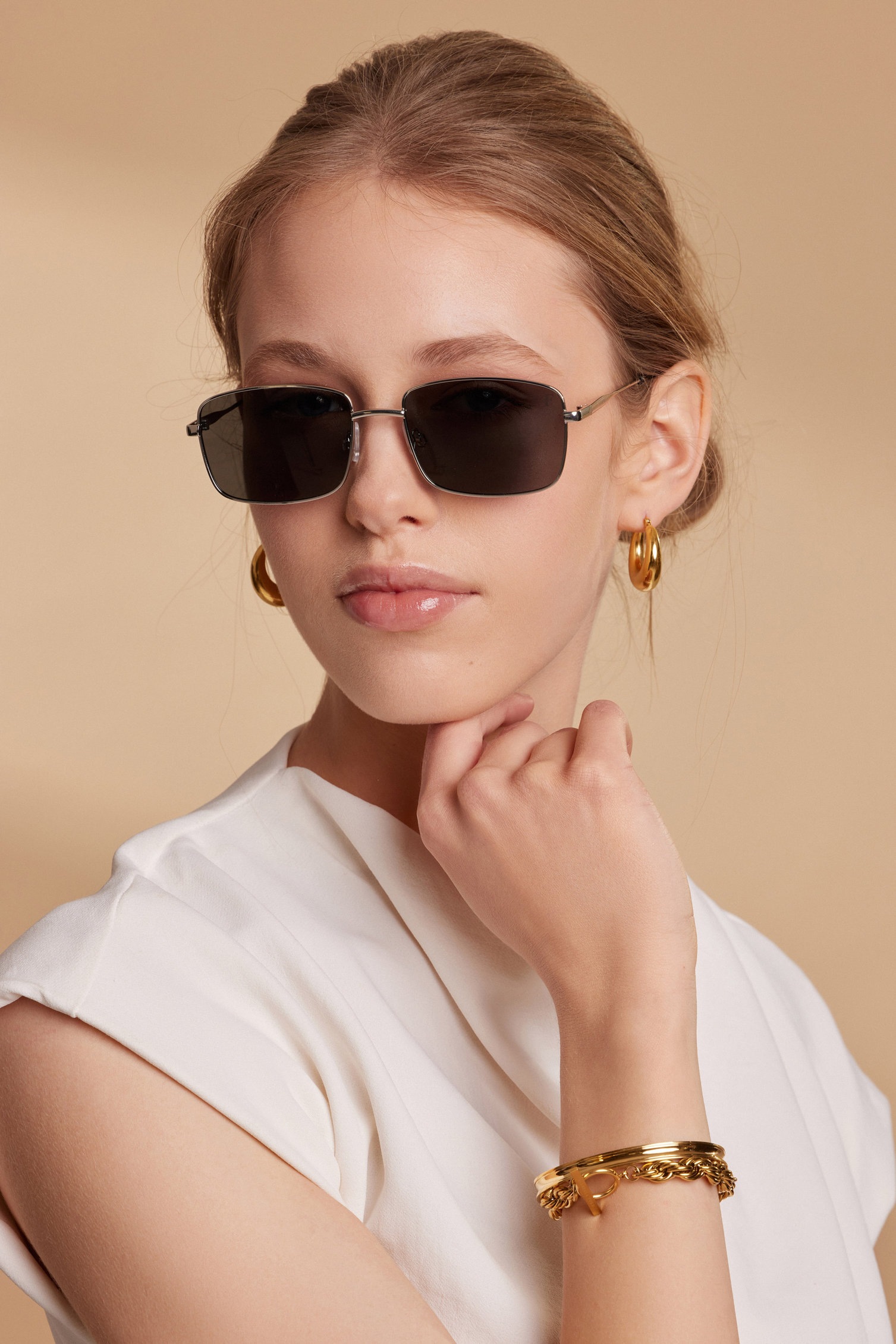 ISABELLA FORD Sonnenbrille »FA08-02« Glass 0.74MM Polarized Lens UV400，CAT3.0