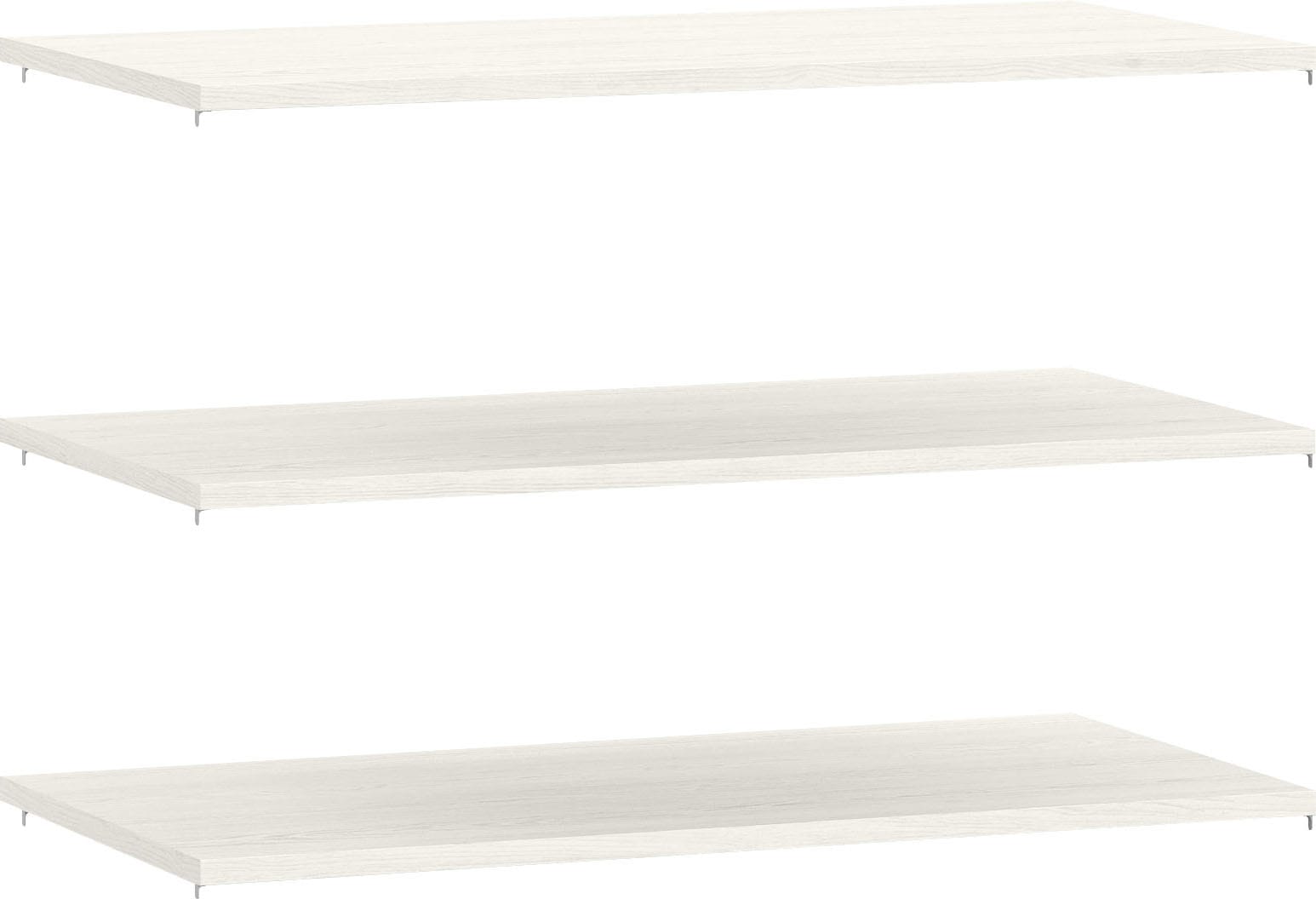 Einlegeboden, B:105,1cm H:2,2cm T:55cmpino aurelio, SET ONE BY MUSTERRING, Einlegeböden, "York Schlafen", 3er-Set, anthrazit oder weiß, verschiedene