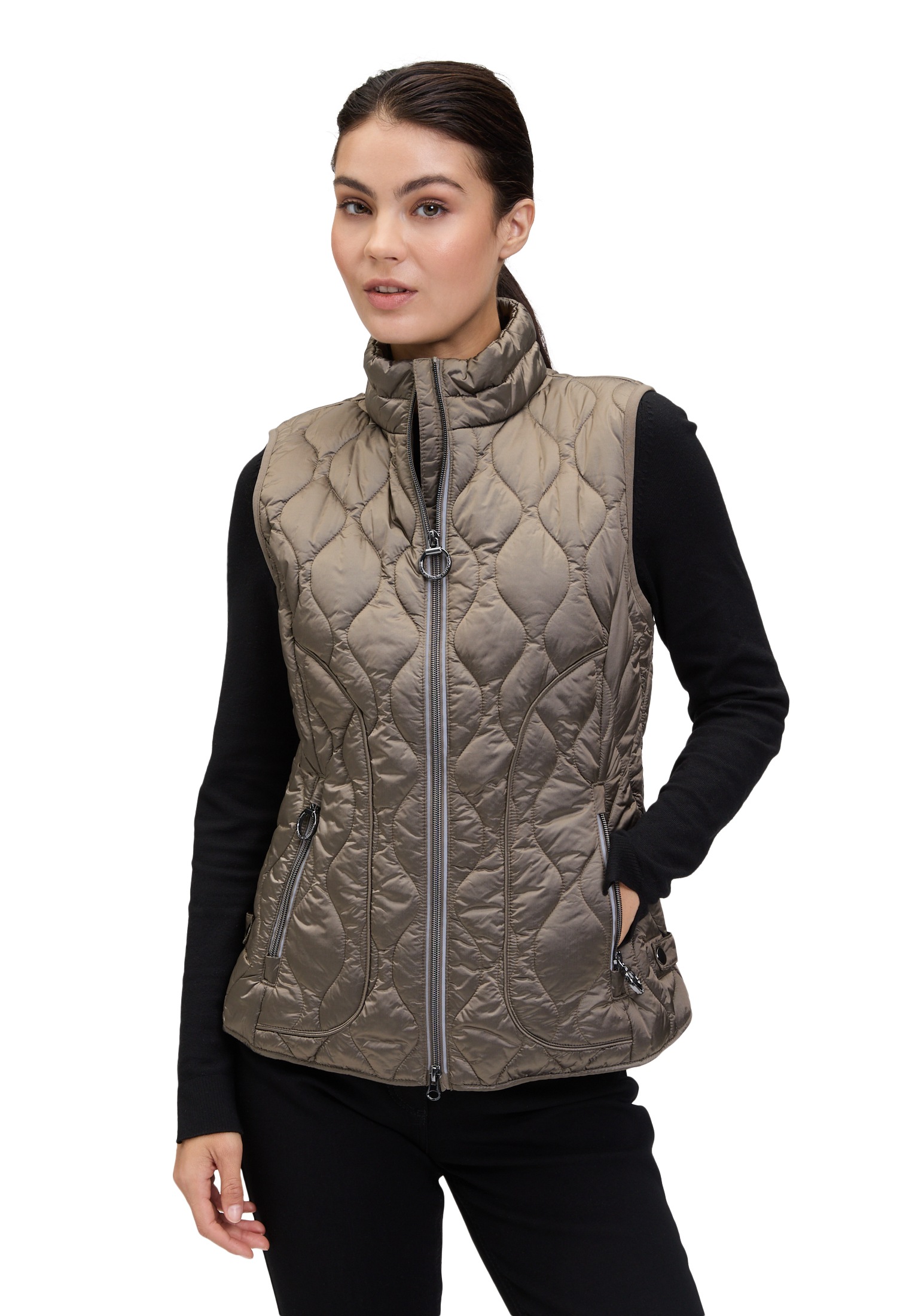 Betty Barclay Strickweste "Betty Barclay Damen Steppweste mit Stehkragen" günstig online kaufen