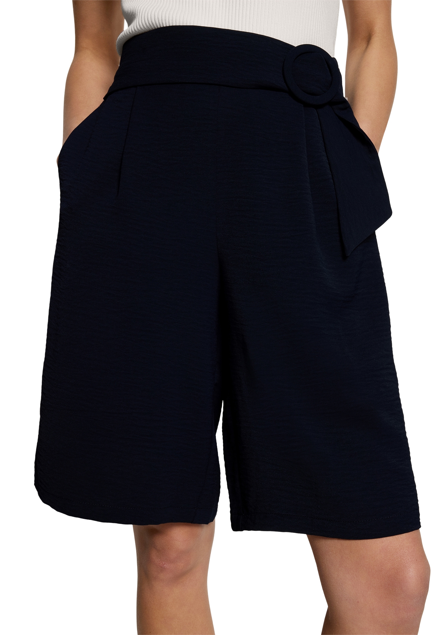 Zero Shorts »Damen mit weitem Bein«  Plain/ ohne Details