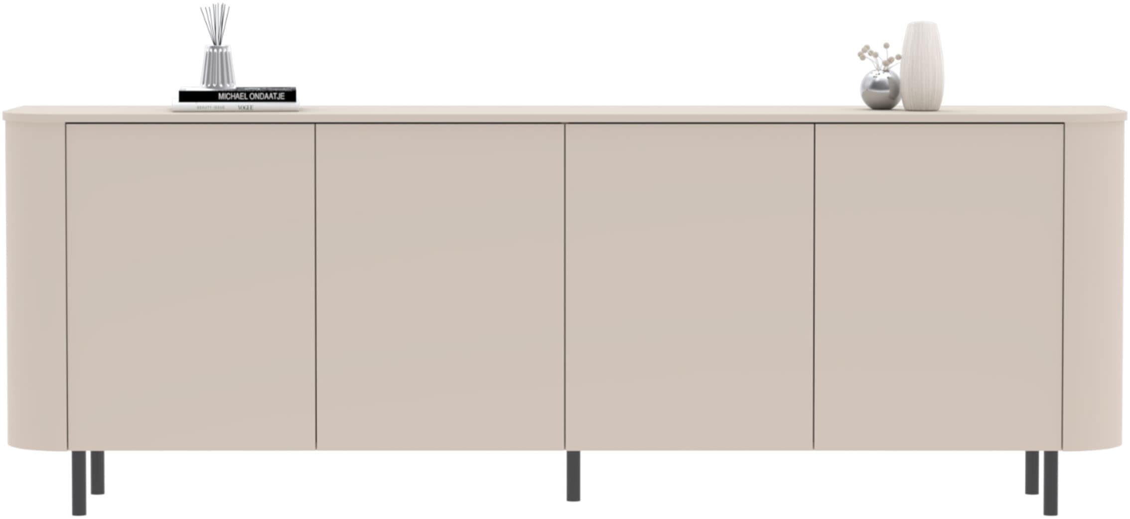 INOSIGN Sideboard "Lido, 231 cm breit, 4 Türen, Anrichte, Kommode, Stauraum günstig online kaufen