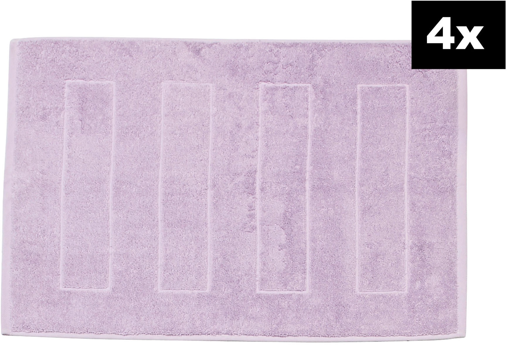 done. Badematte "DAILY UNI 4er-Set" Höhe 5 mm fußbodenheizungsgeeignet Badv günstig online kaufen