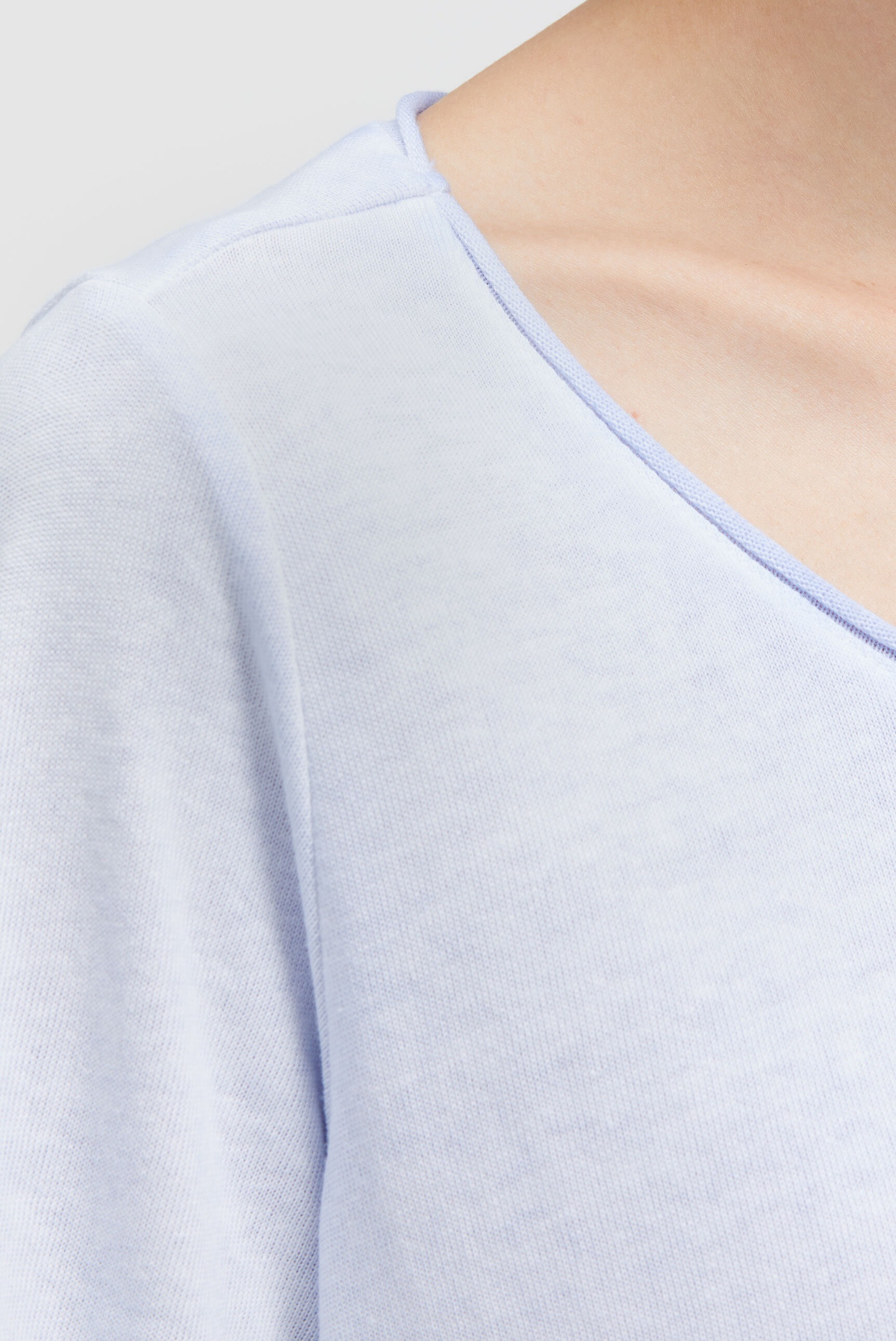 Smith & Soul Kurzarmpullover, aus Feinstrick