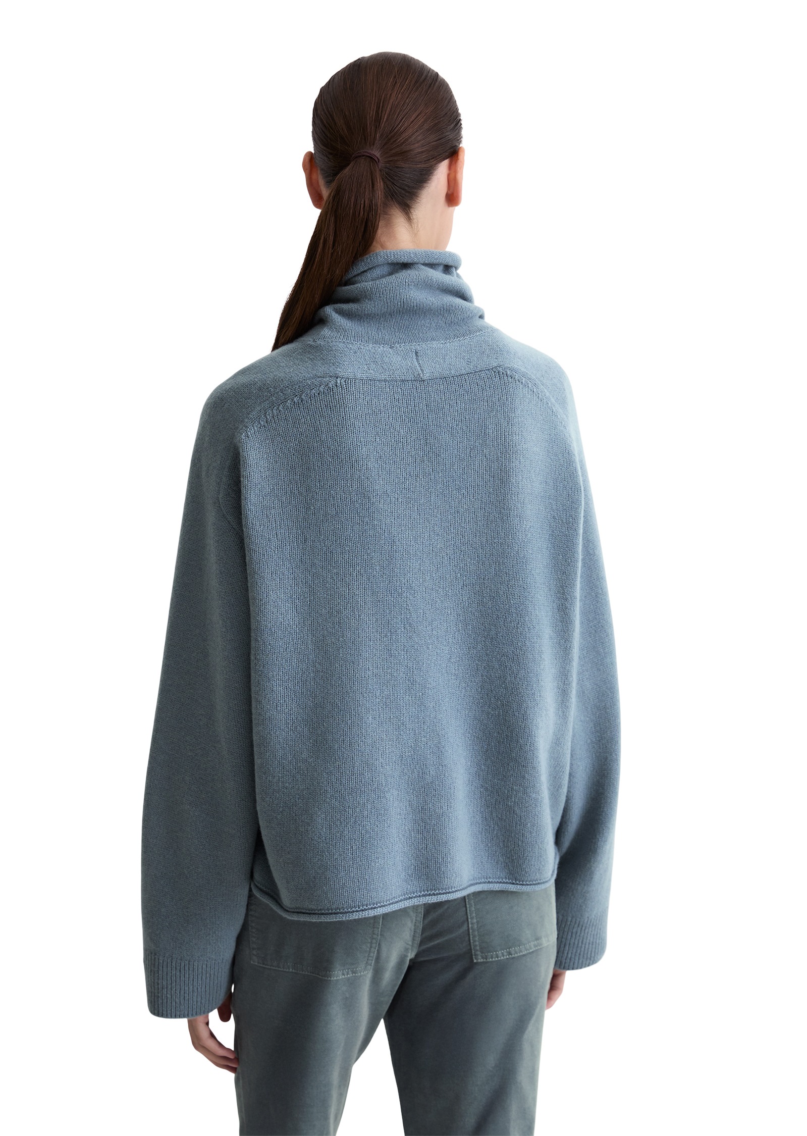 Marc OPolo Strickpullover lockere Passform, Rollkragen, Wollmischung günstig online kaufen