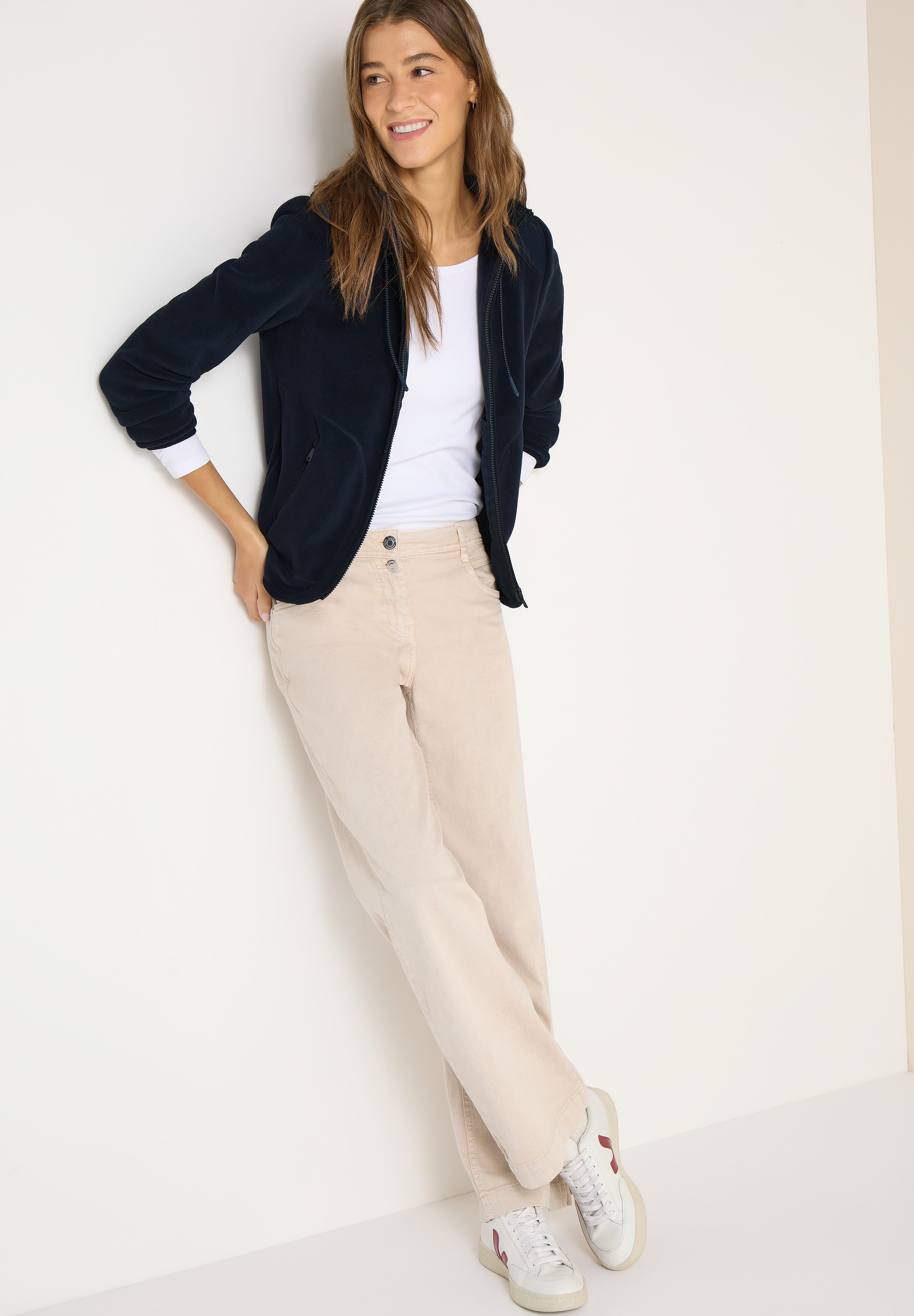 Cecil Kurzjacke mit Kapuze mit Kapuze mit Tunnelzugband günstig online kaufen