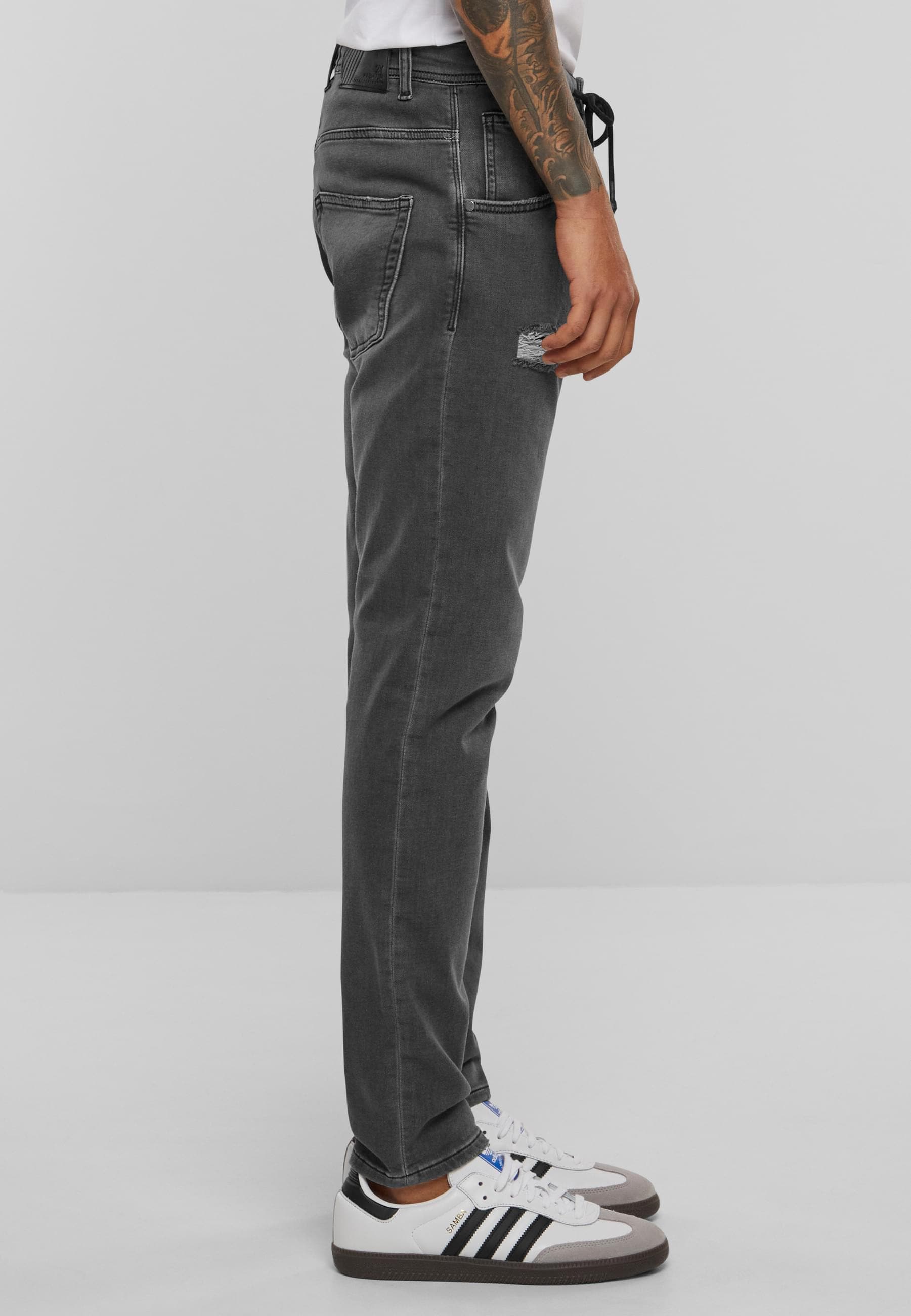 2Y Studios Bequeme Jeans »2Y Studios Herren Destroyed Slim Fit Denim«