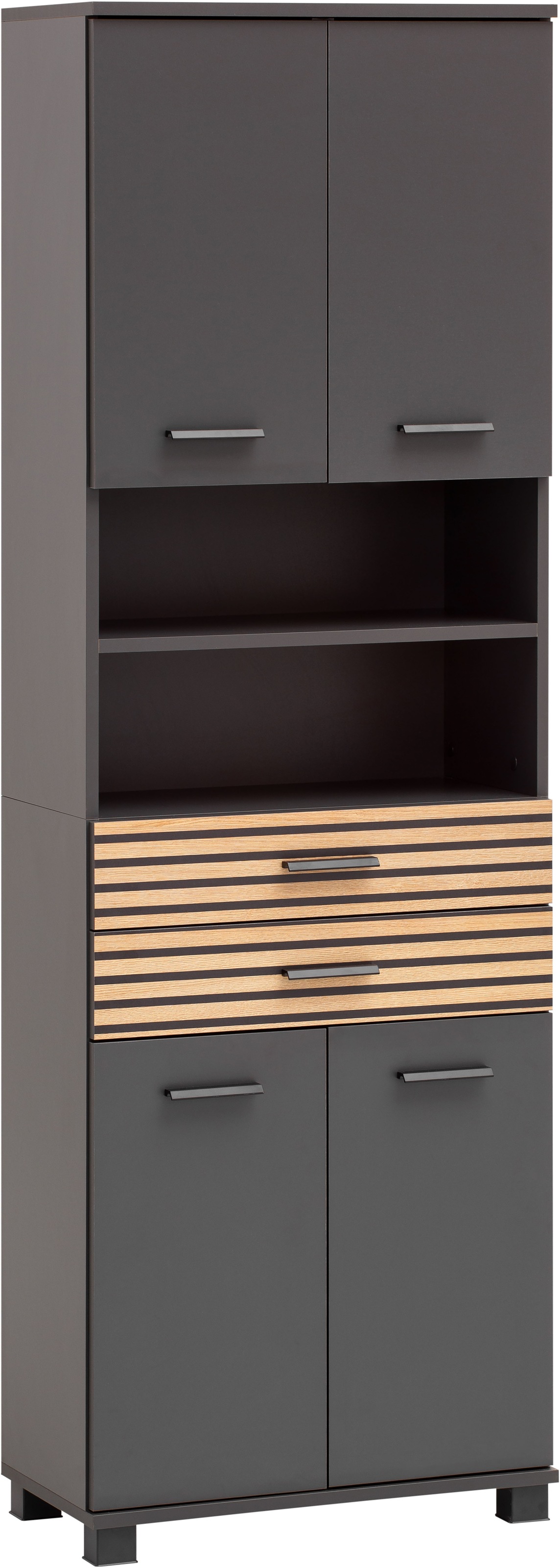 welltime Hochschrank "Katta, Breite 59 cm", Schubladenfronten mit Akustikpr günstig online kaufen