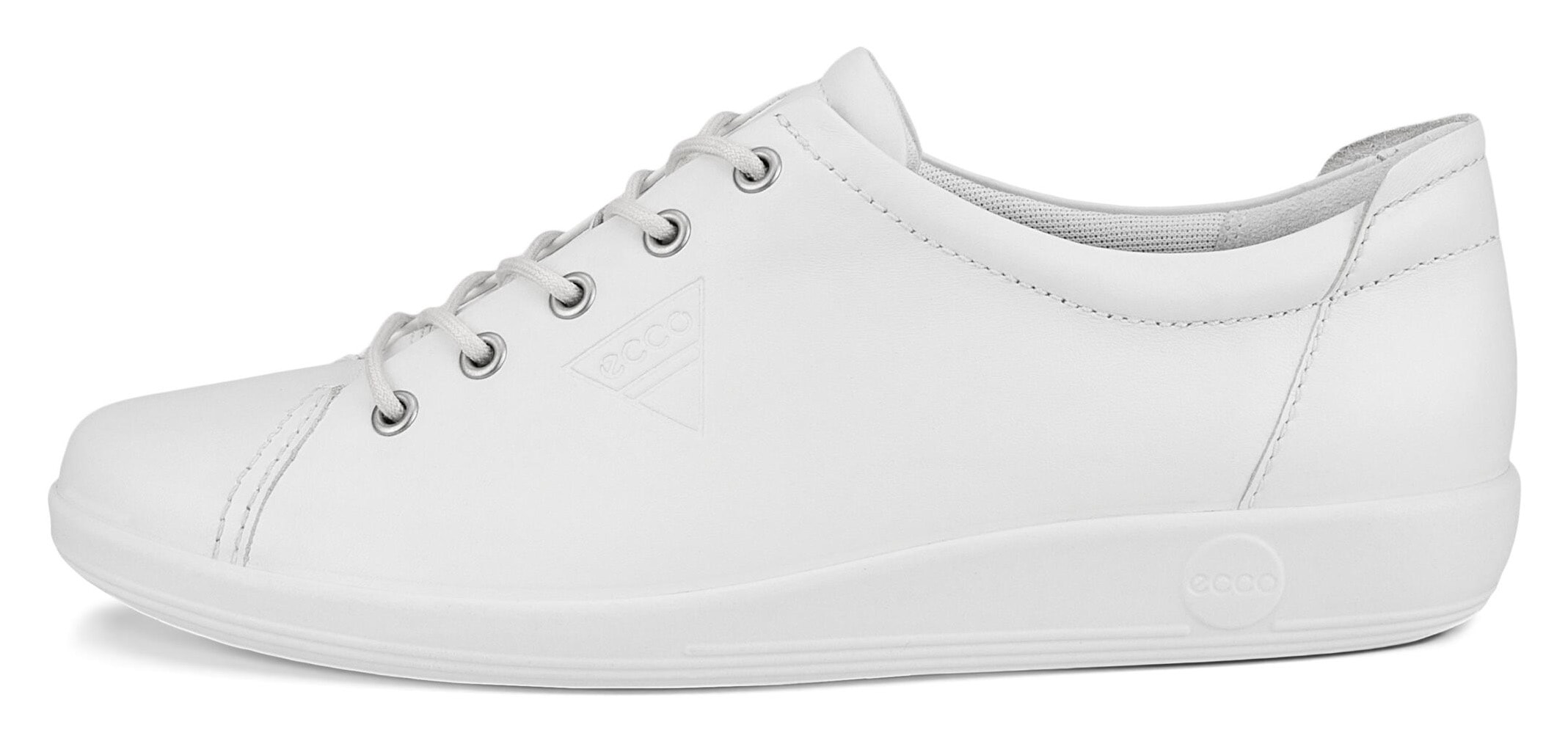 Ecco Sneaker »Soft 2.0«, Freizeitschuh, Halbschuh, Schnürschuh mit Retro-Shilouette