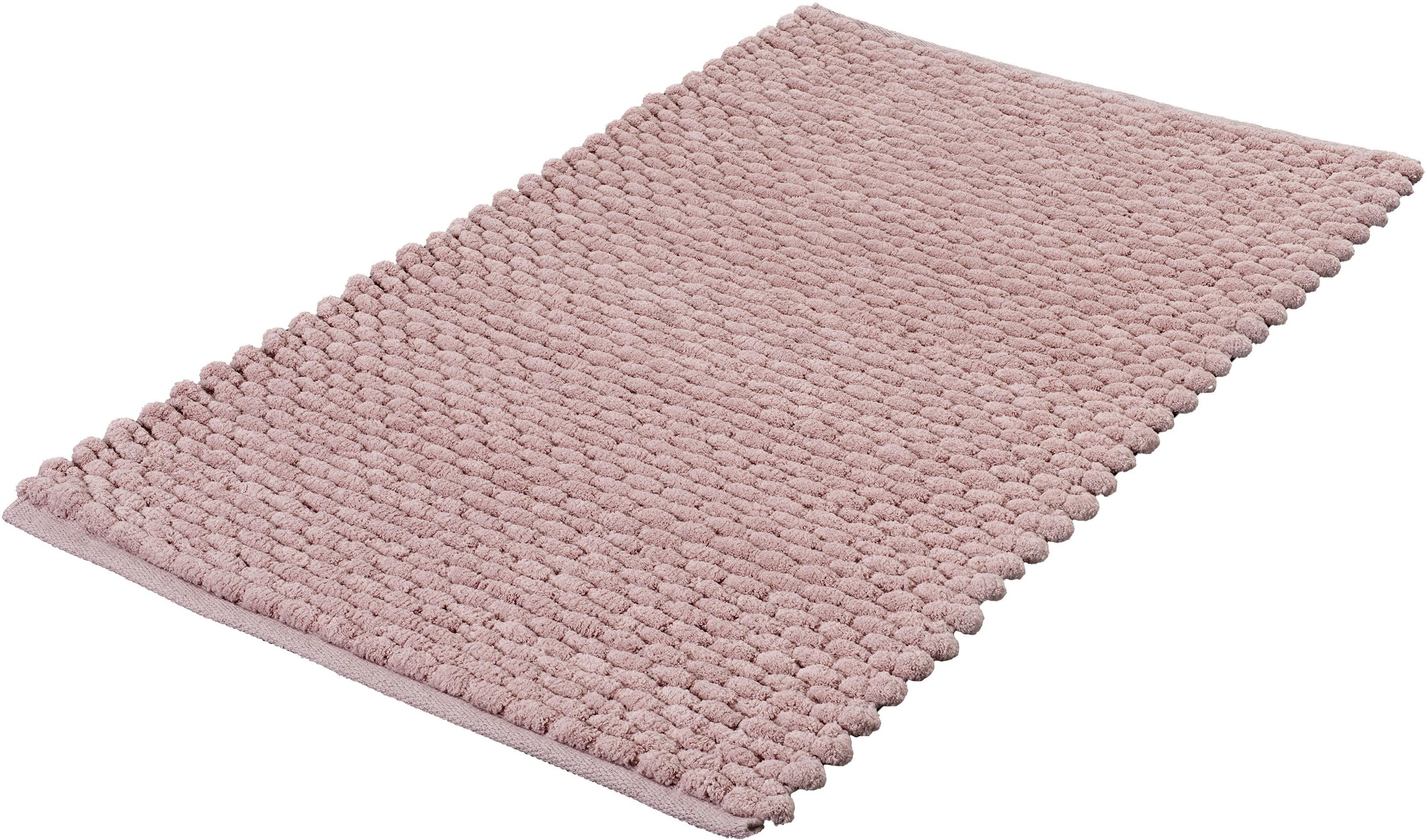 Kleine Wolke Badematte "Willow, Badvorleger, Badezimmer Teppich" Höhe 10 mm rutschhemmend beschichtet fußbodenheizungsgeeignet Badteppich, gewebt, Uni Farben, quadratisch oder rechteckig