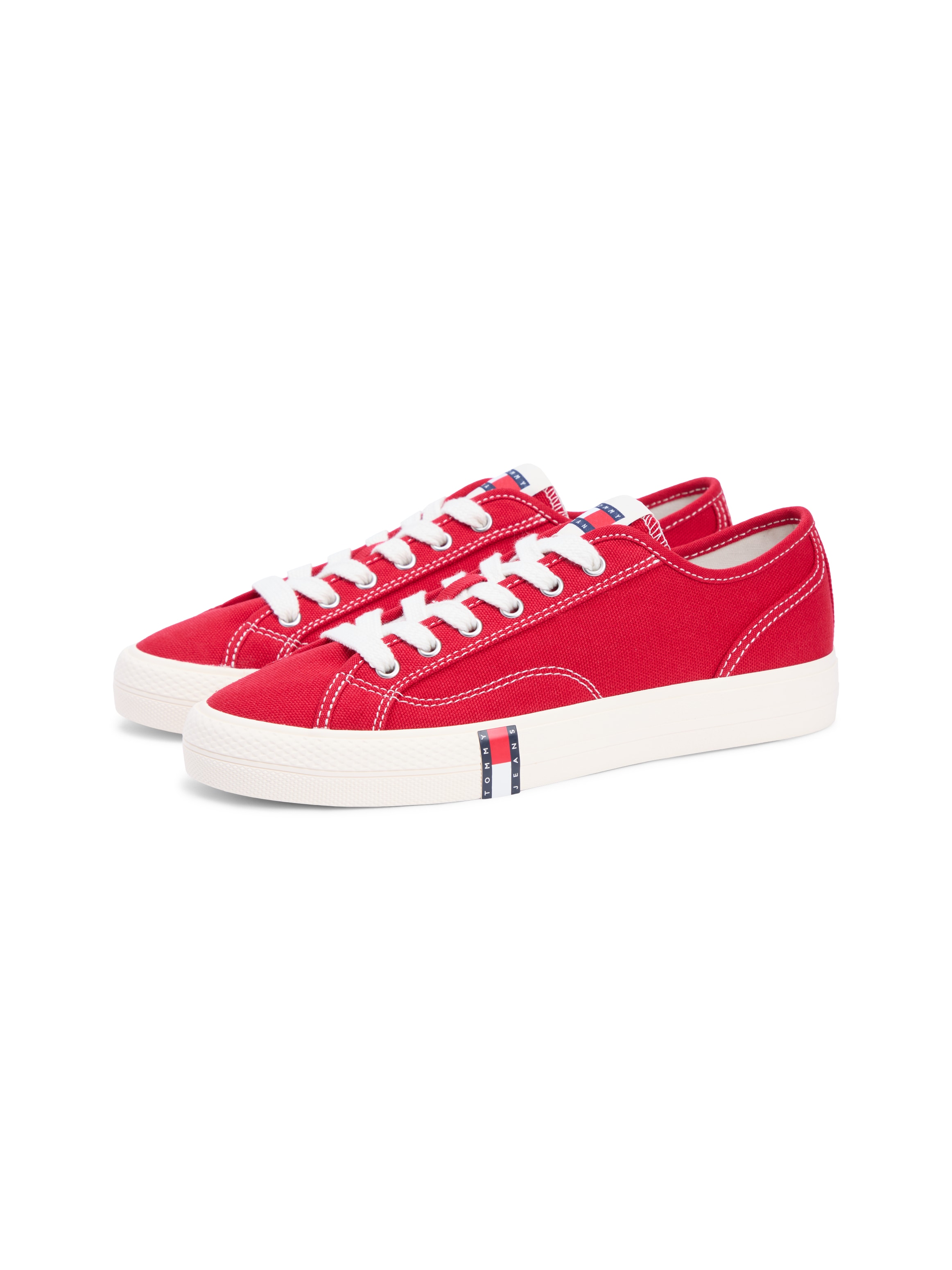Tommy Jeans Plateausneaker »ARCHIVE Y2K«  Freizeitschuh, Halbschuh, Schnürer im Retro-Look mit Label im Plateau