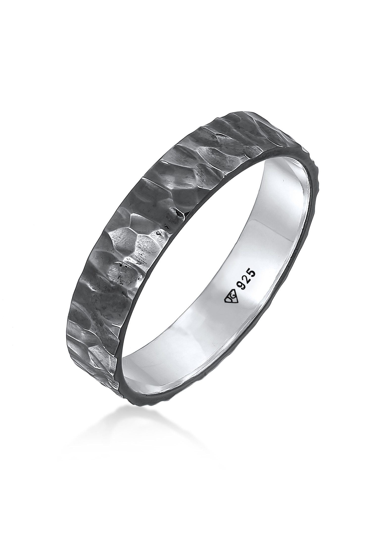 Kuzzoi Silberring »Ring Bandring Herrenring Freundschaftsring 925 Silber«