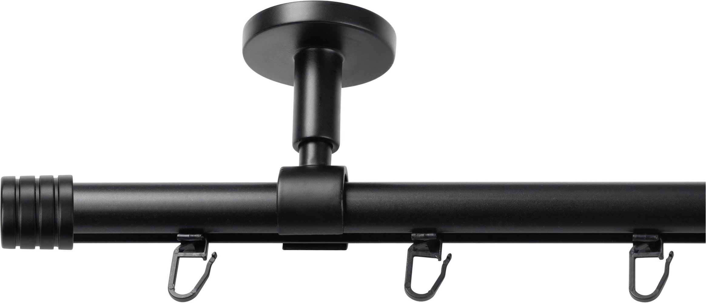 SN DECO GROUP Gardinenstange »Gardinenstange Innenlauf Lille Ø 19 mm, 1-läufig, Fixmaß, verschraubt« Ø 19 mm Fixmaß;kürzbar