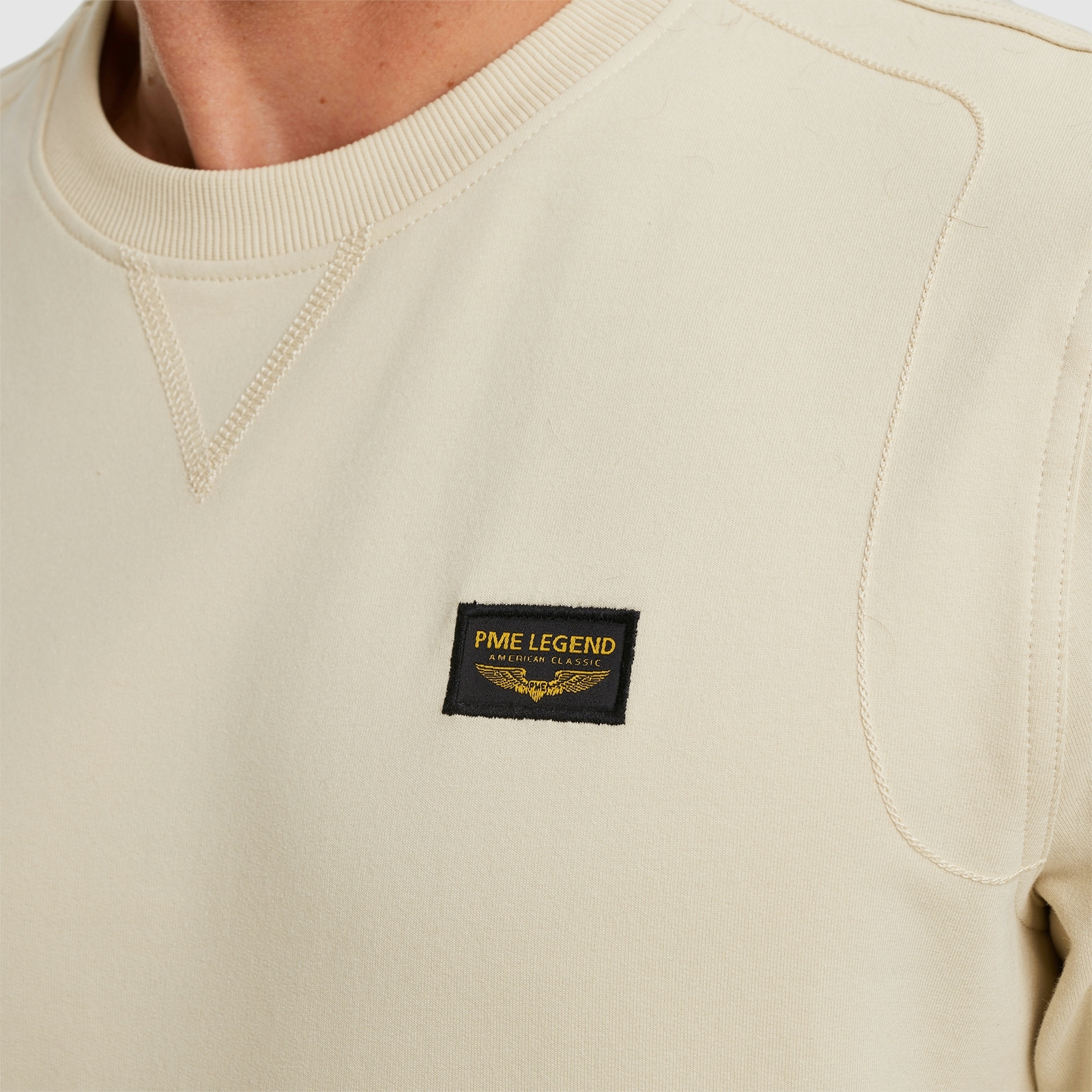 PME LEGEND Sweatshirt, mit Logo Stickerei