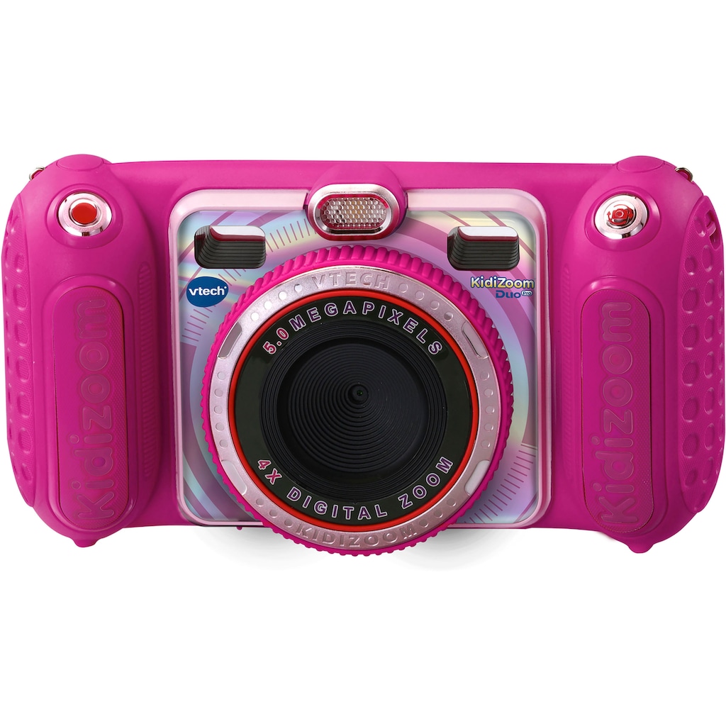 Vtech® Kinderkamera »KidiZoom Duo Pro, pink«, inklusive Tragetasche