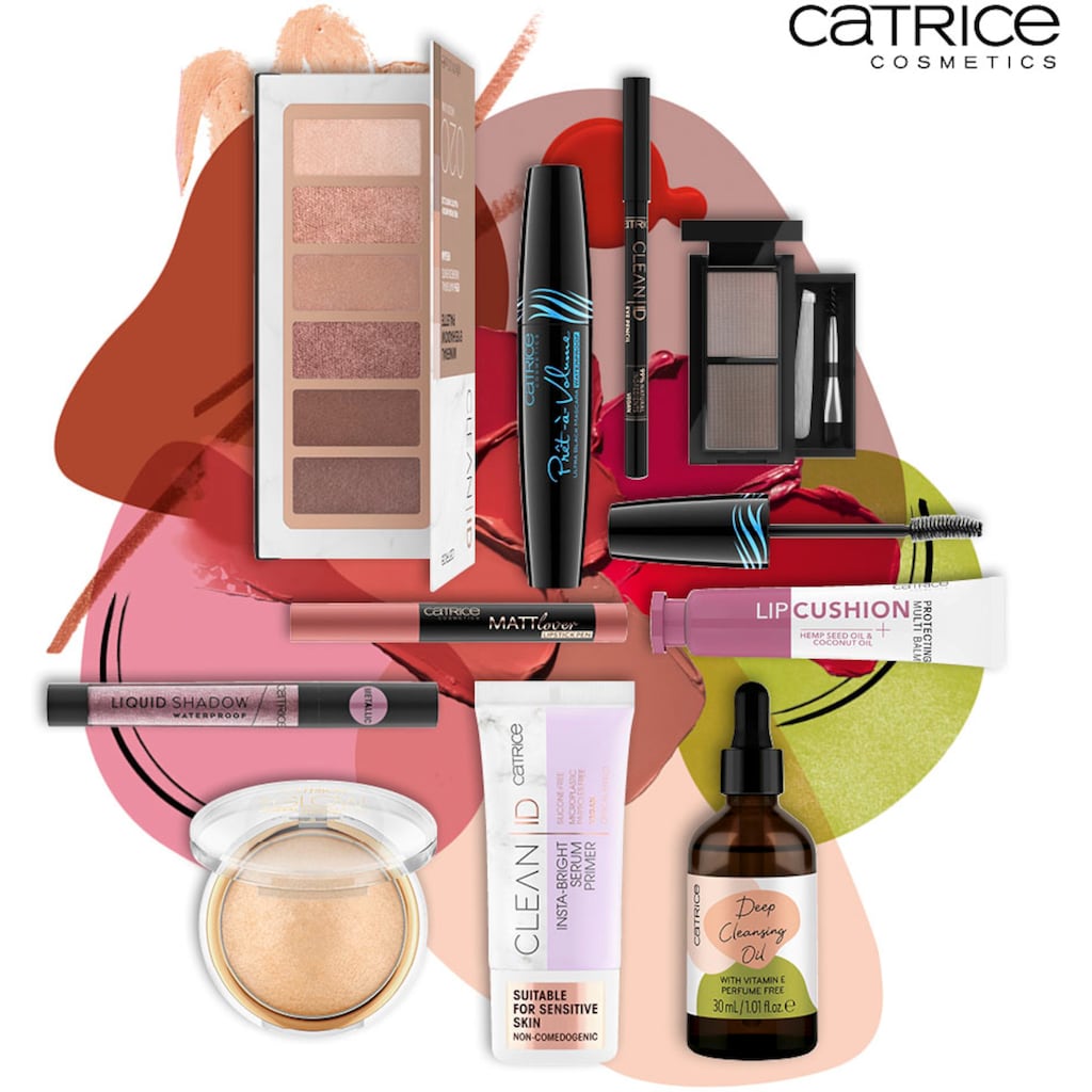 Damenmode Kosmetik Catrice Augen-Make-Up-Set »Catrice x Otto Beauty Box«, (10 tlg.), Gesamtwarenwert über 48€ bunt