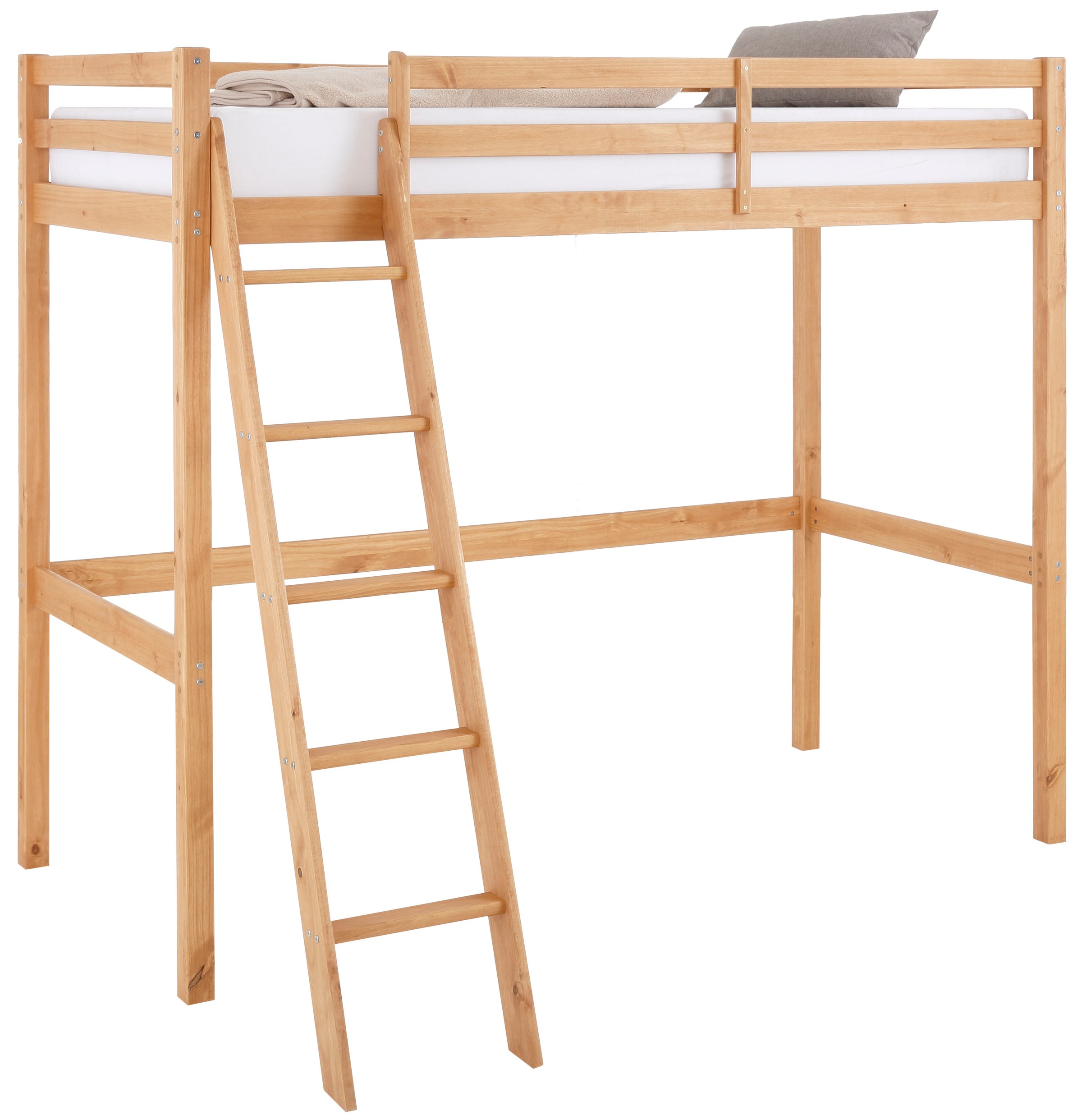 OTTO home Kinderbett "Alpi, Leiter links oder rechts montierbar, Hochbett" günstig online kaufen