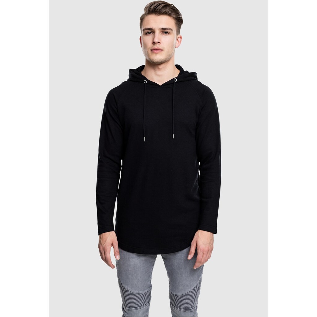 URBAN CLASSICS Kapuzensweatshirt »Urban Classics Herren Long Shaped Terry Hoody«, (1 tlg.)