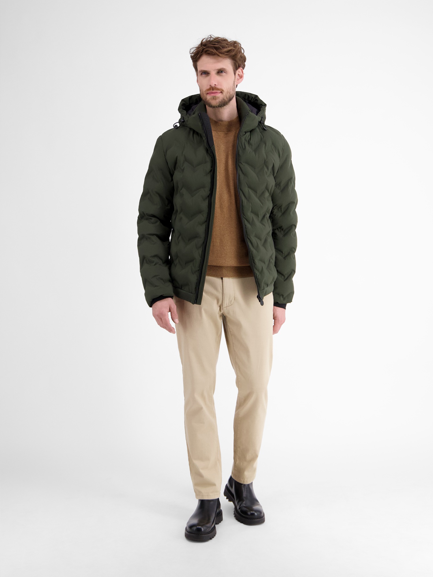 LERROS Strickpullover »LERROS Herren-Pullover mit Turtleneck«