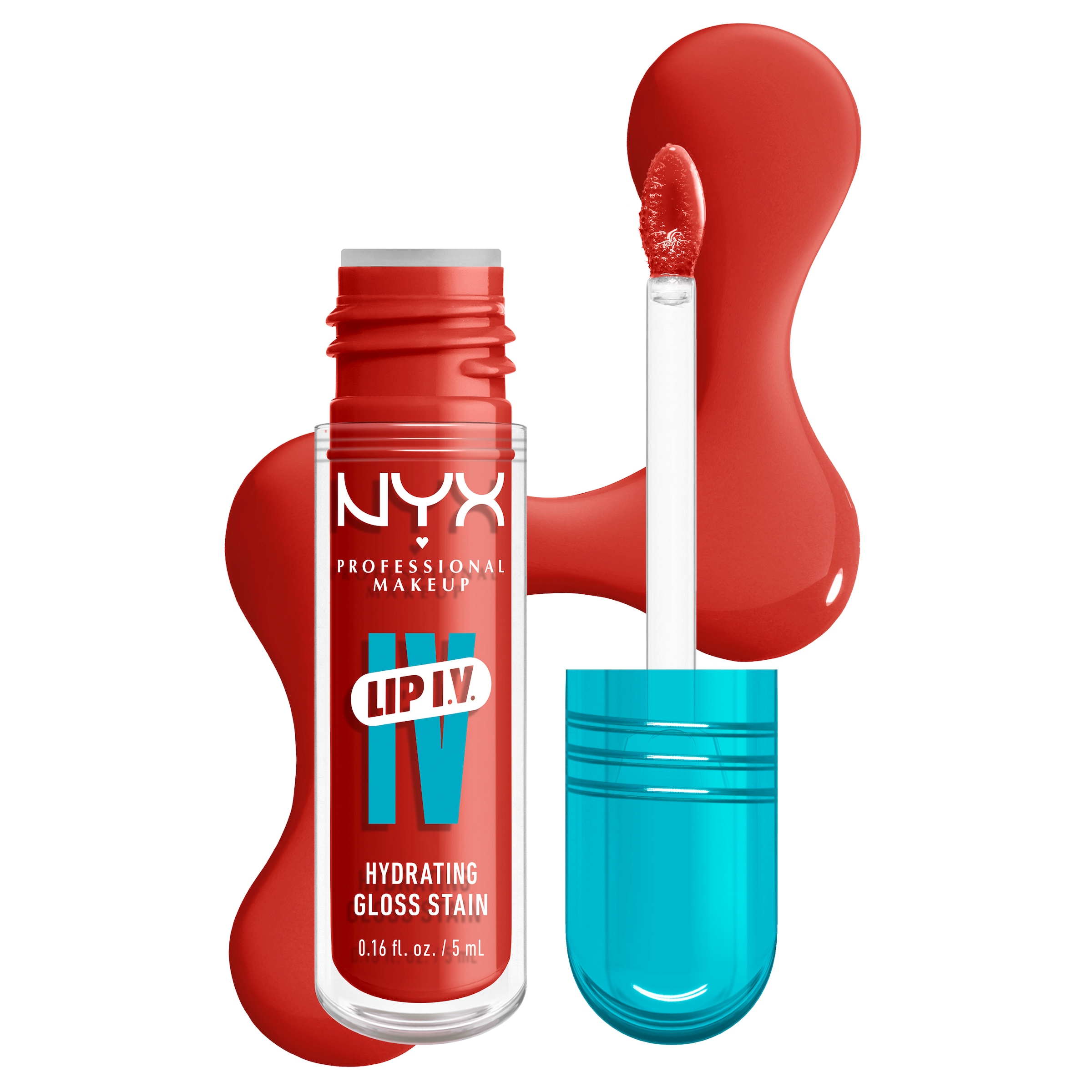 NYX PROFESSIONAL MAKEUP Lipgloss »LIP IV GLOSS SERUM« gibt den Lippen einen unwiderstehlichen Wet-Look